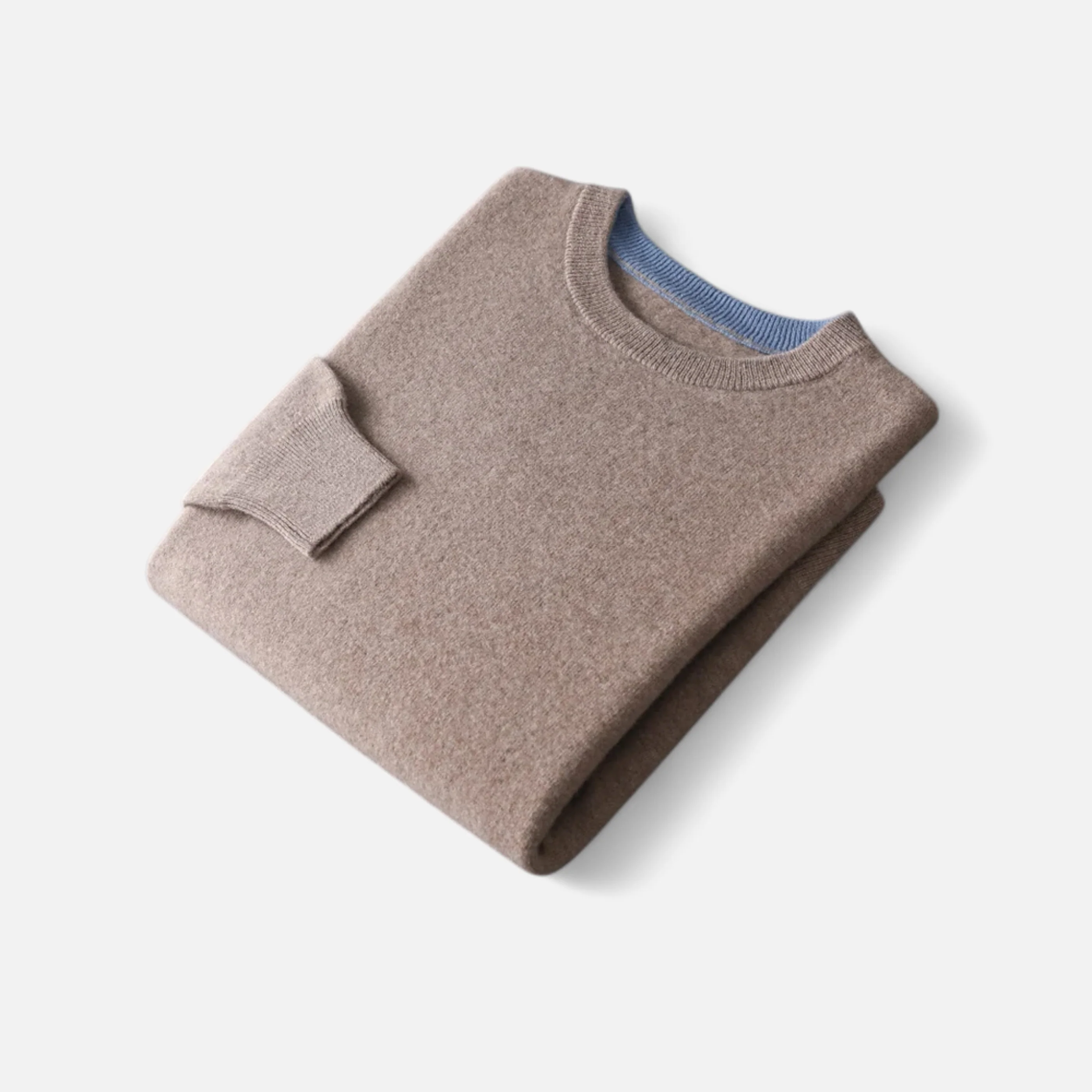 Men’s Cashmere Merino Wool Jumper – Relaxed Fit - Image 5