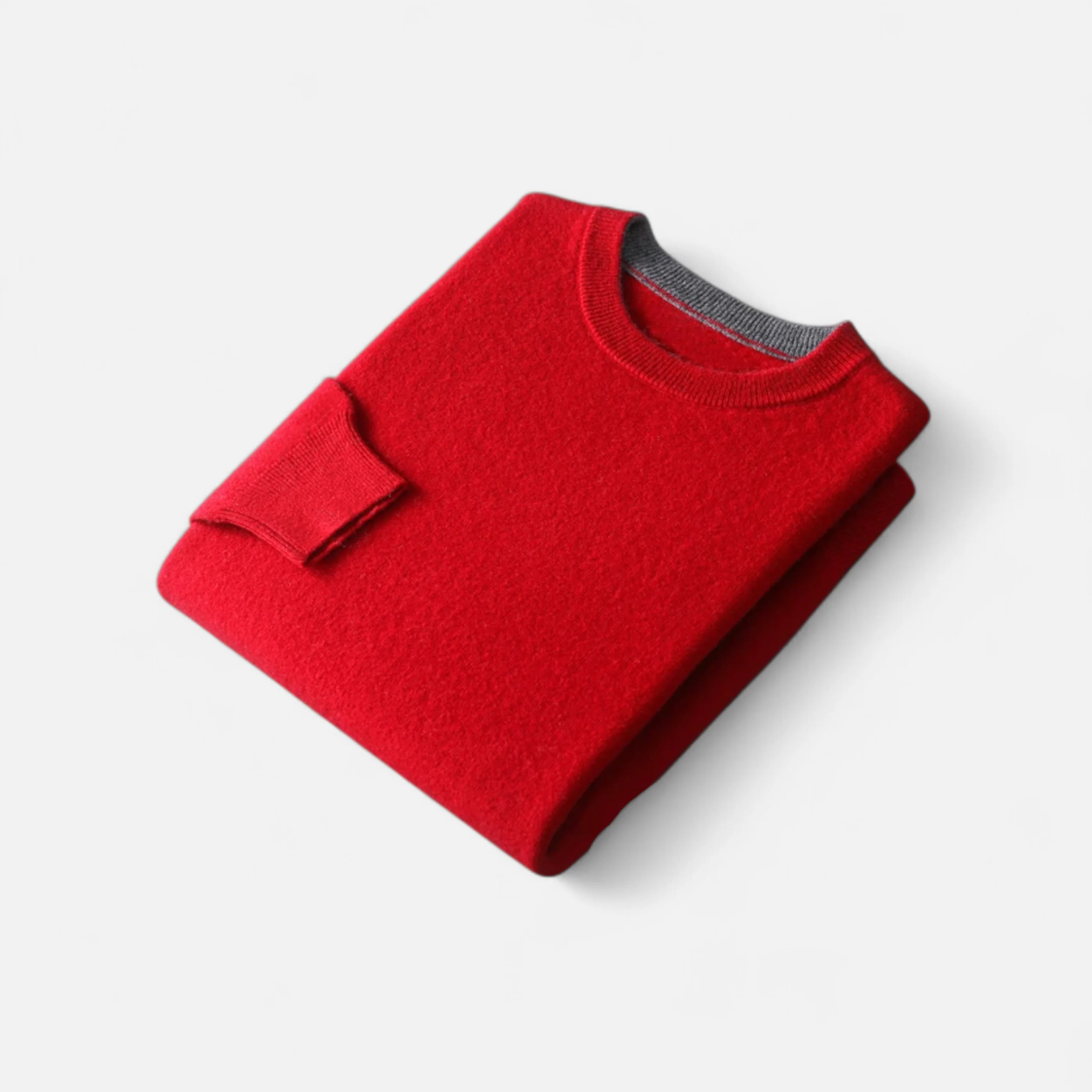 Men’s Cashmere Merino Wool Jumper – Relaxed Fit - Image 9