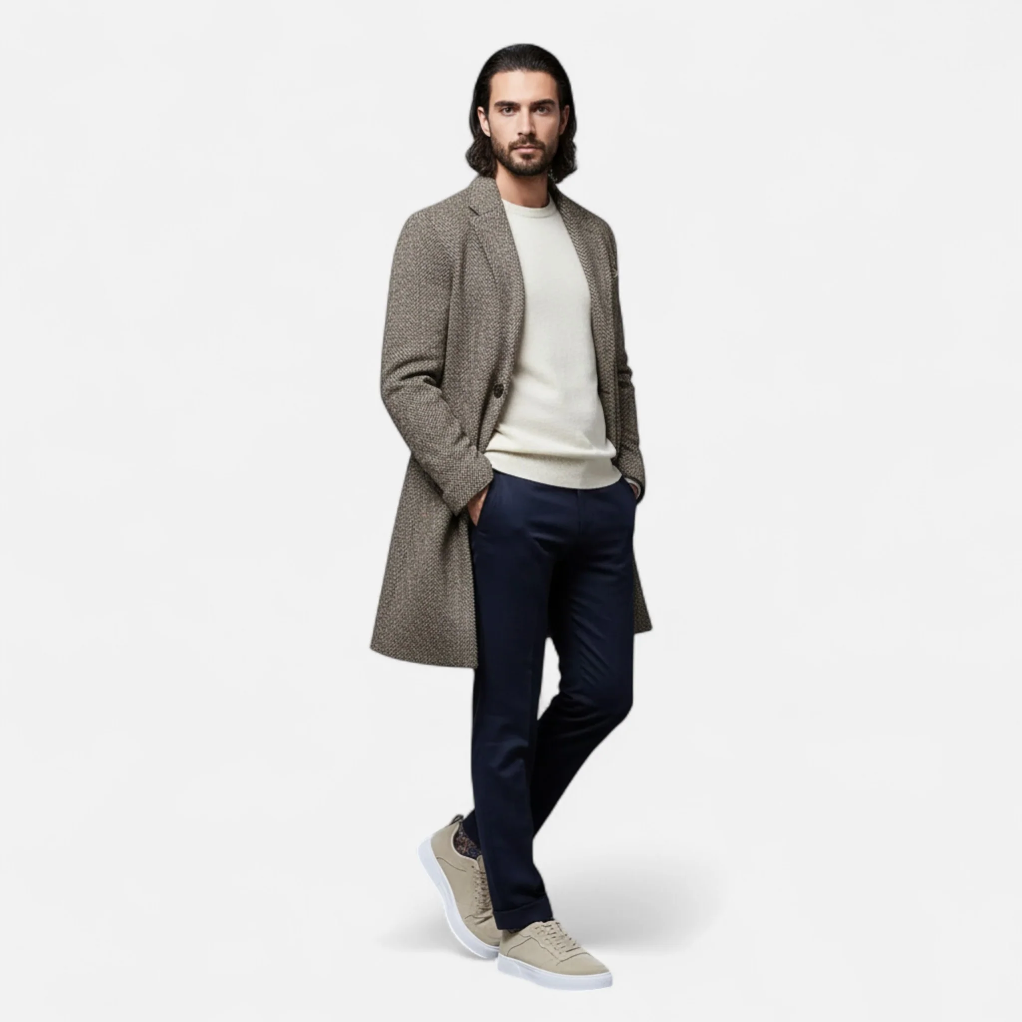 Men’s Elegant Lace-Up Sneakers - Image 6