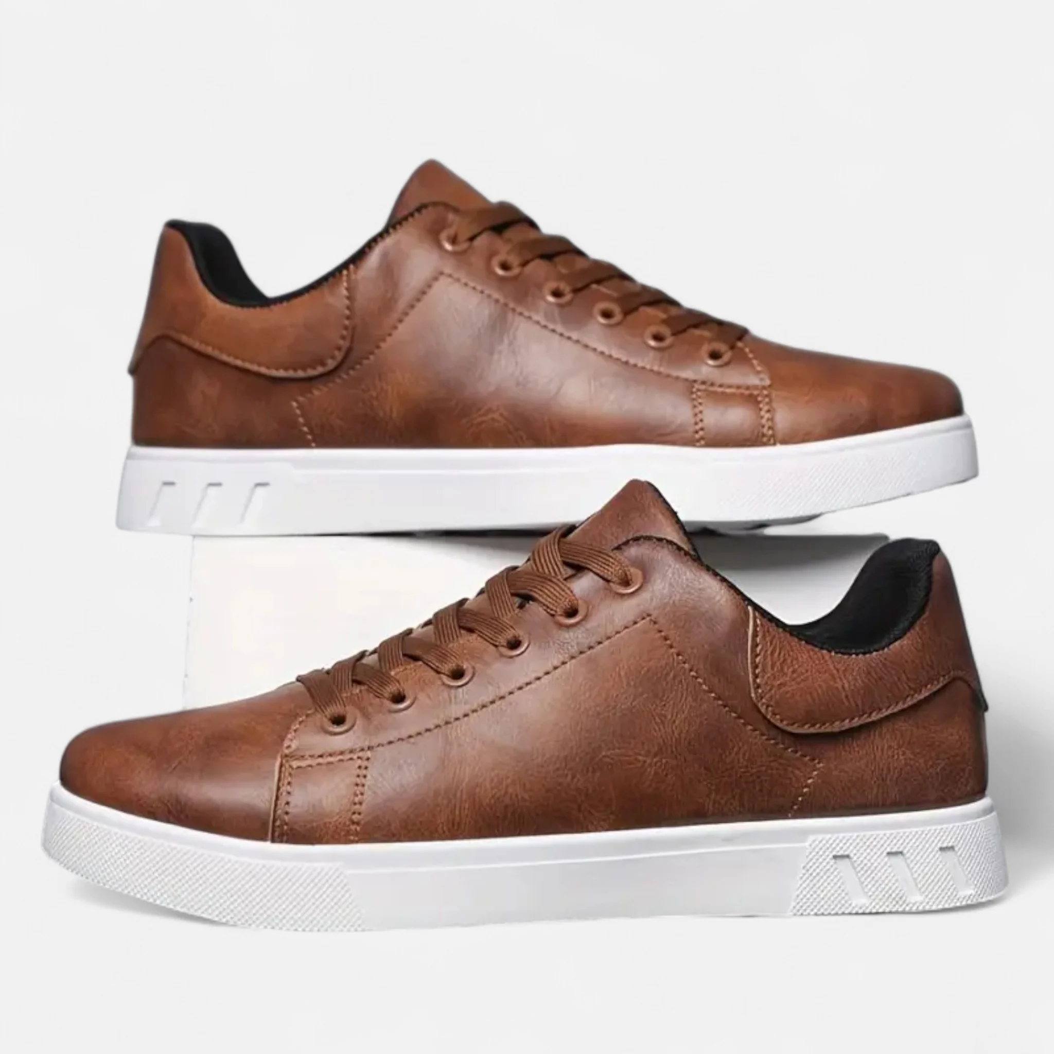 Men’s Flat Lace-Up Sneakers - Image 3