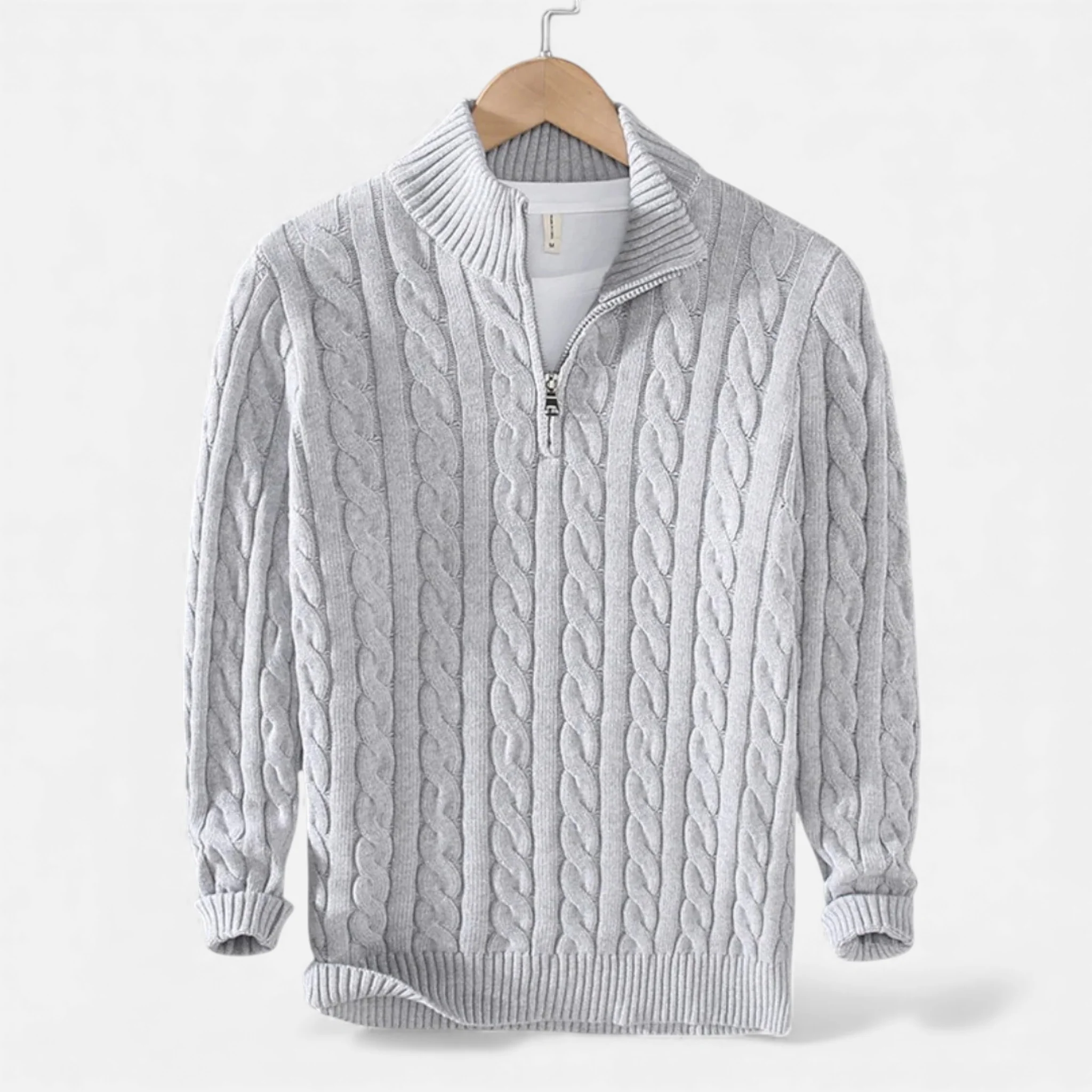 Men’s Half Zip Sweater - Image 4