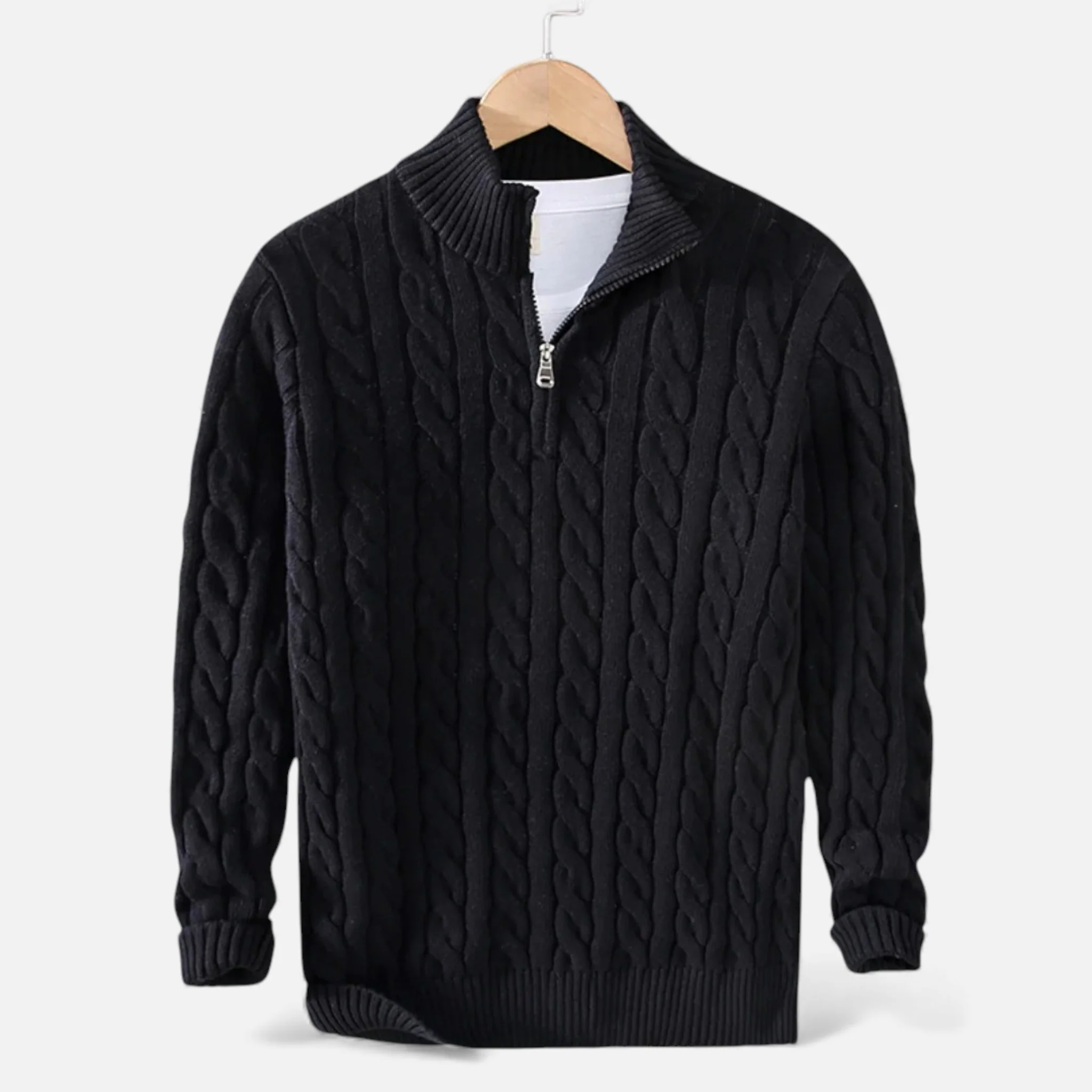 Men’s Half Zip Sweater - Image 5