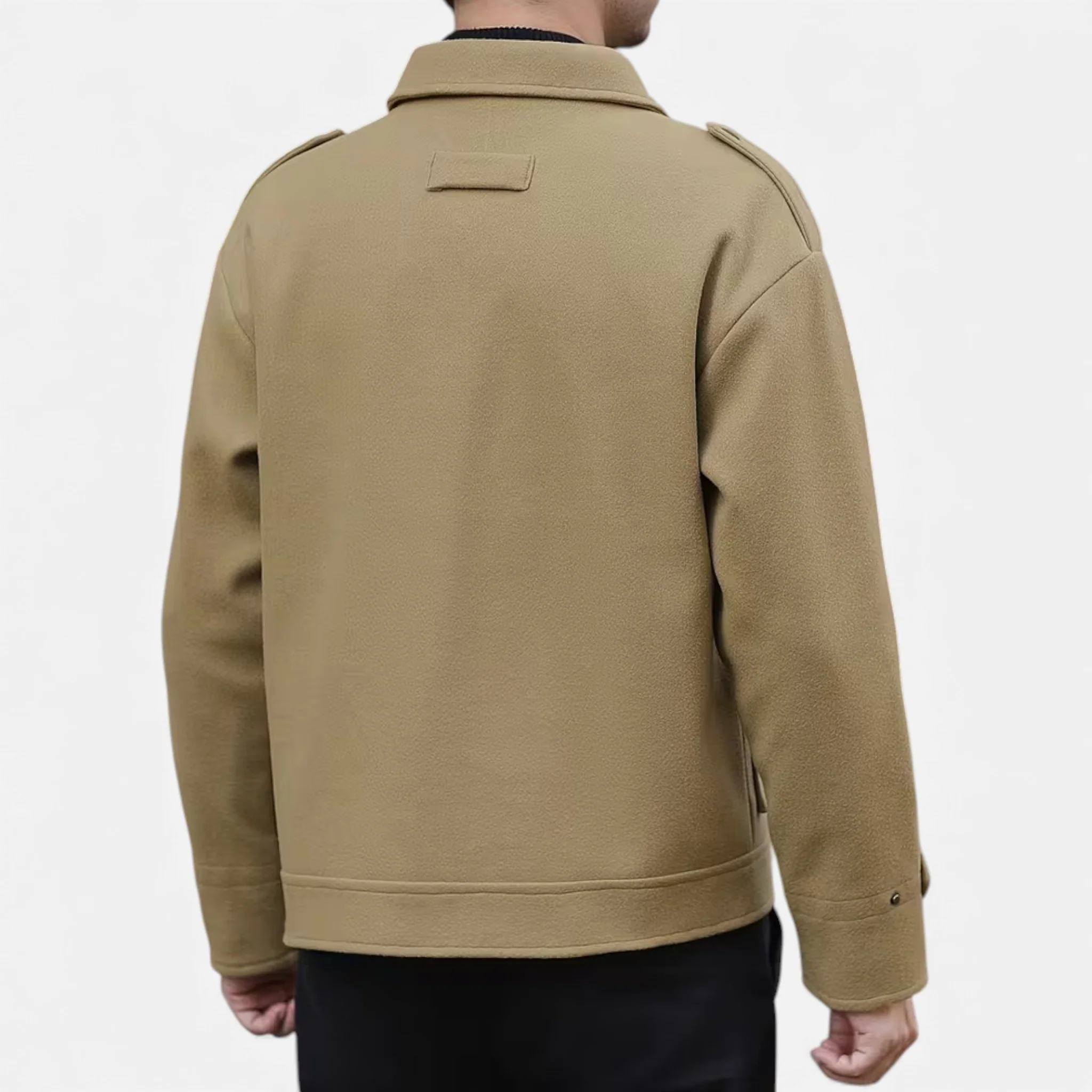 Men’s Jacket with Zipper and Pockets - Image 5