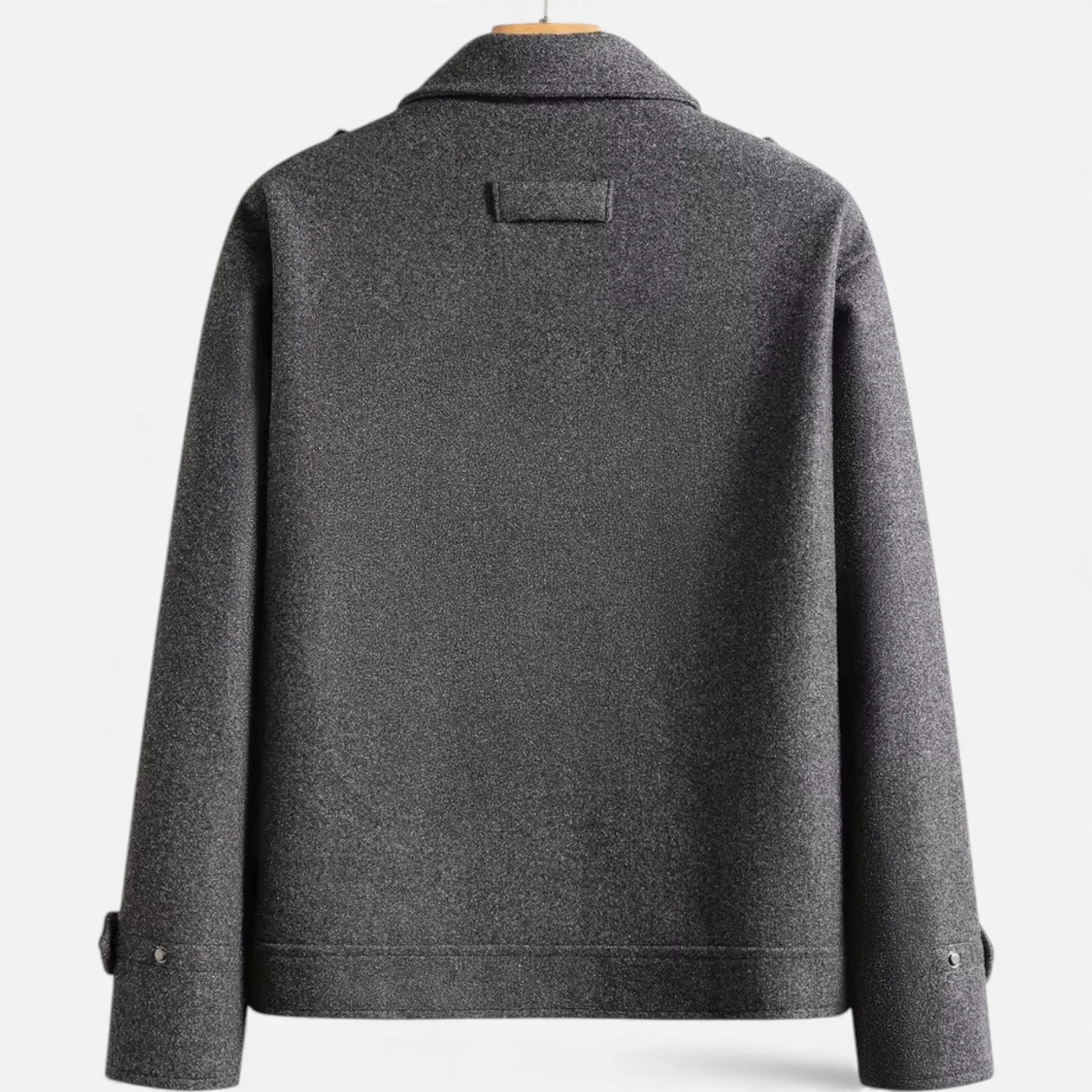 Men’s Jacket with Zipper and Pockets - Image 7