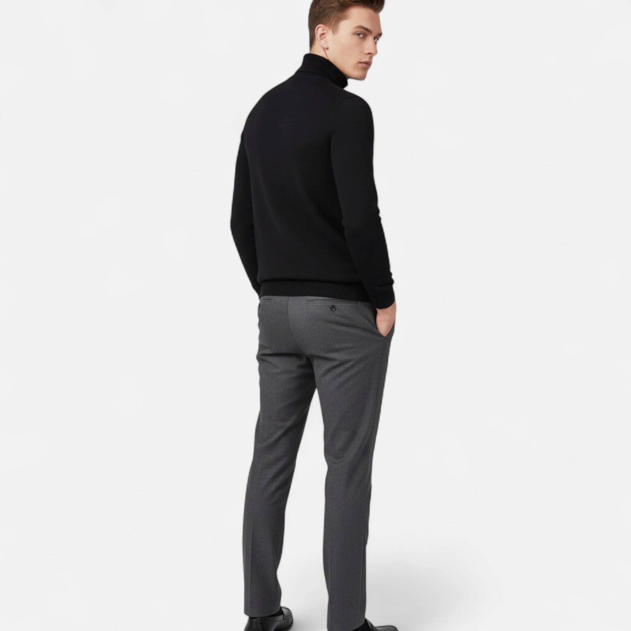 Men’s Knitted Pullover Sweater - Image 10