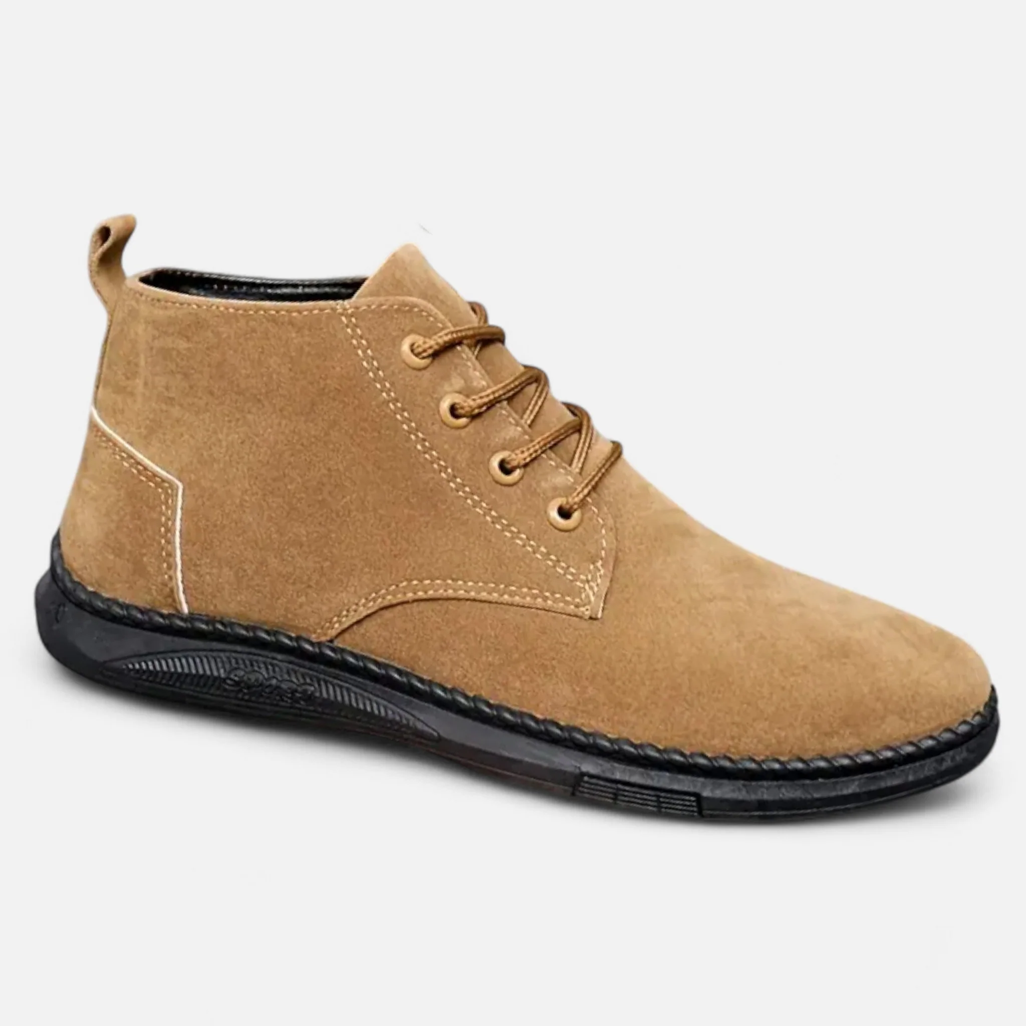 Men’s Lace-Up Shoes with Soft Sole, Round Toe - Image 4