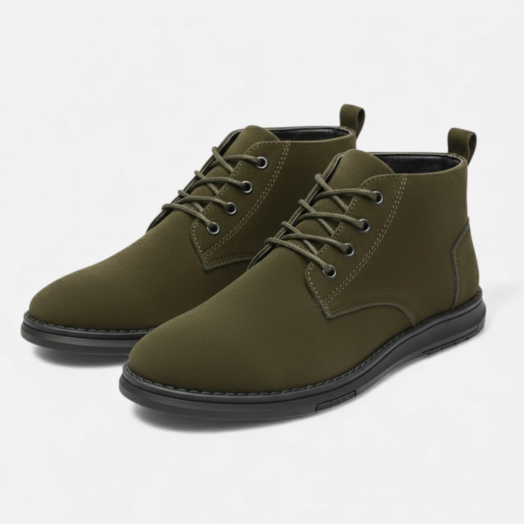 Men’s Lace-Up Shoes with Soft Sole, Round Toe - Image 7