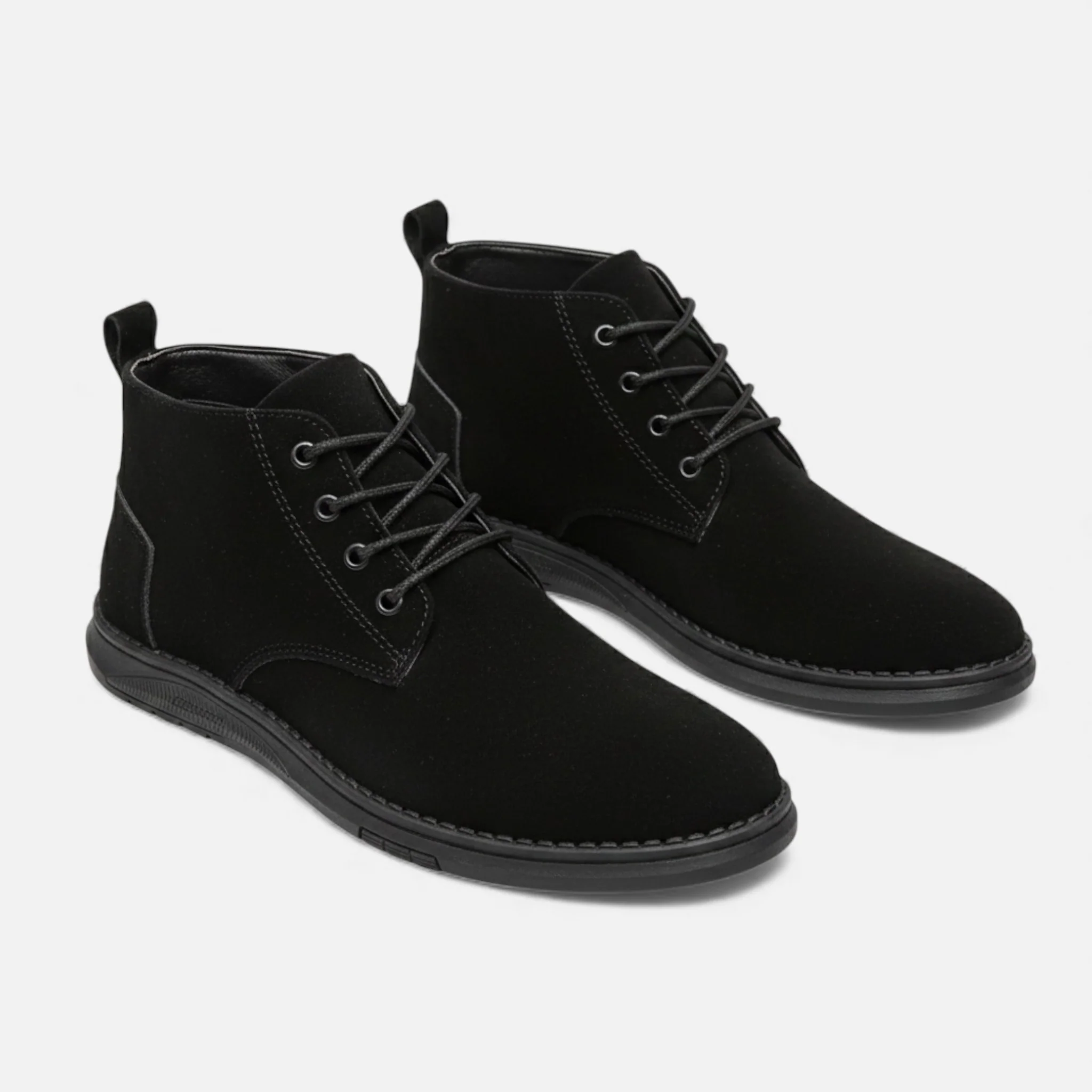 Men’s Lace-Up Shoes with Soft Sole, Round Toe - Image 8