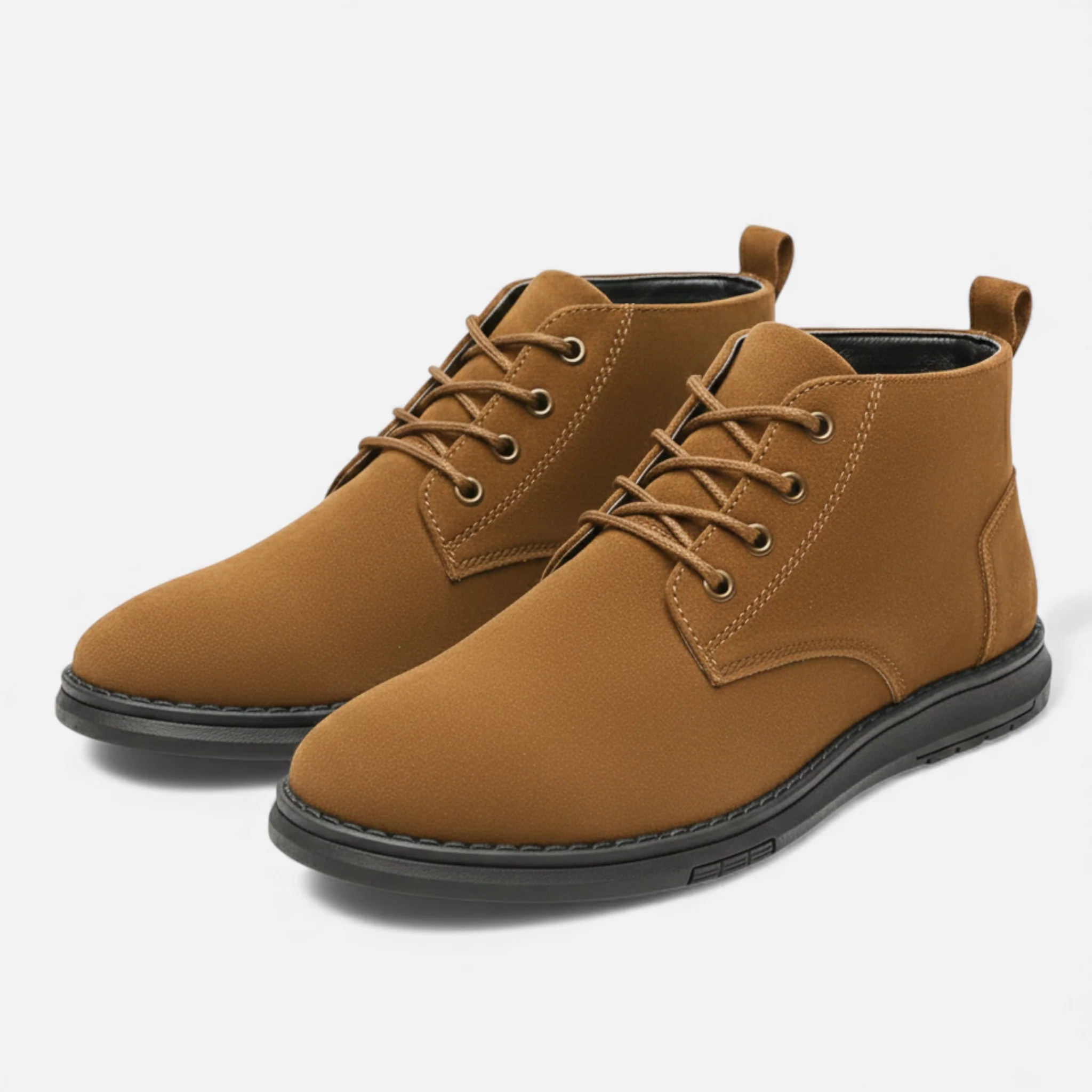 Men’s Lace-Up Shoes with Soft Sole, Round Toe - Image 9