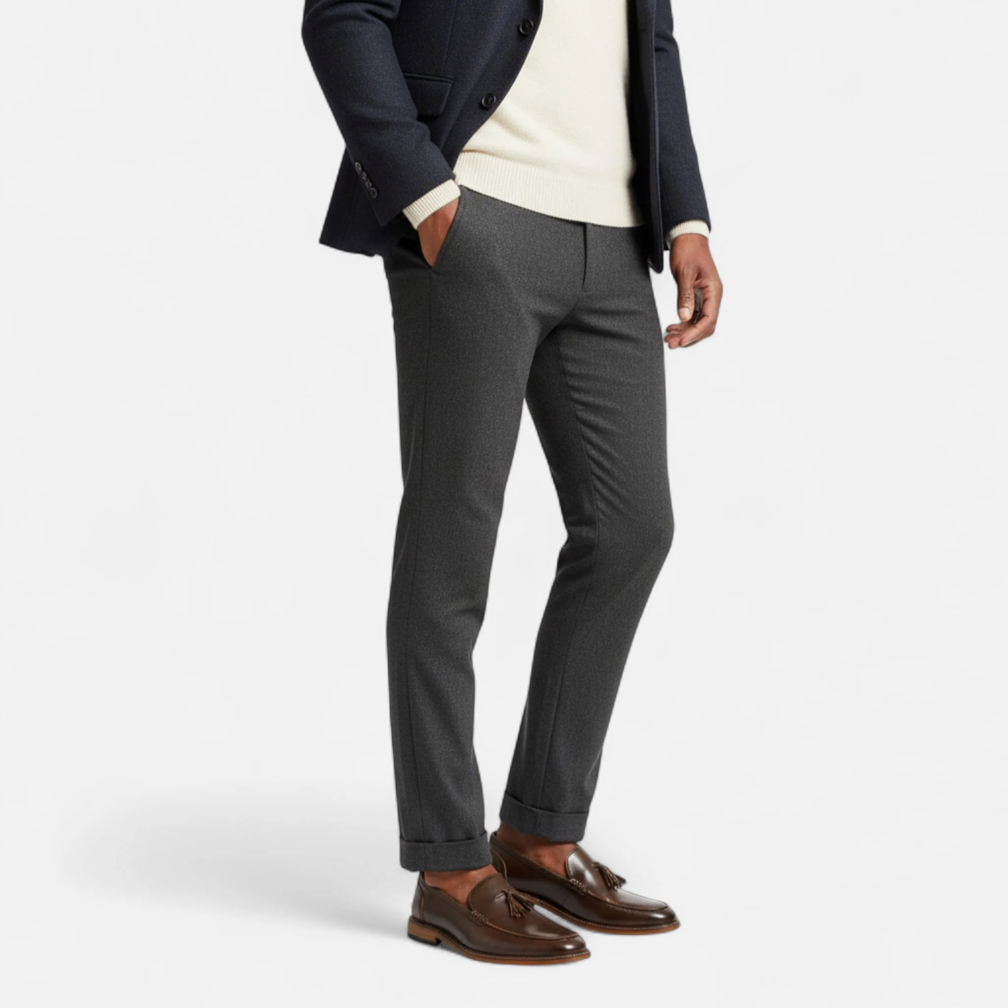 Men’s Leather Luxury Loafers - Image 3