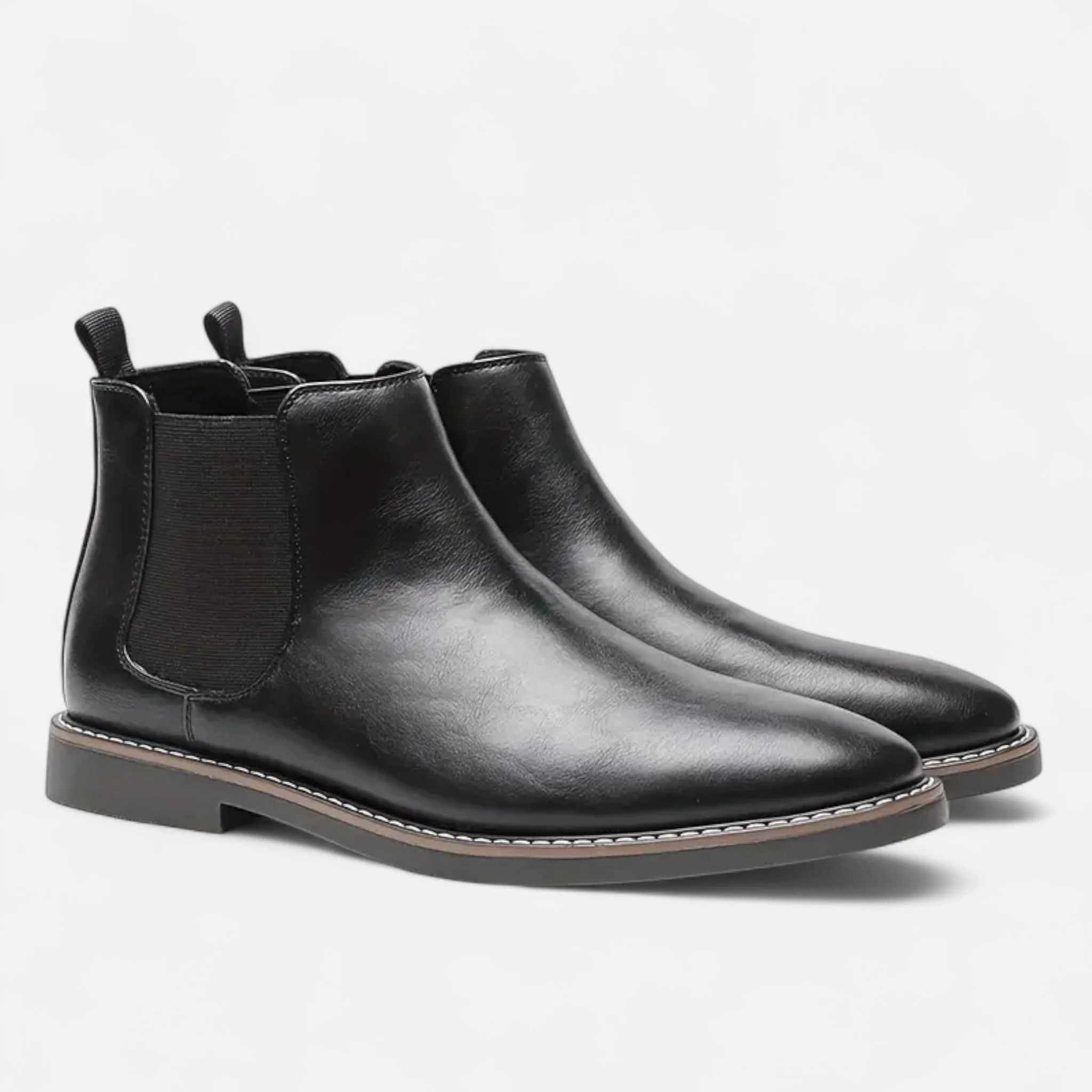 Men’s Round Toe Ankle Boots - Image 3