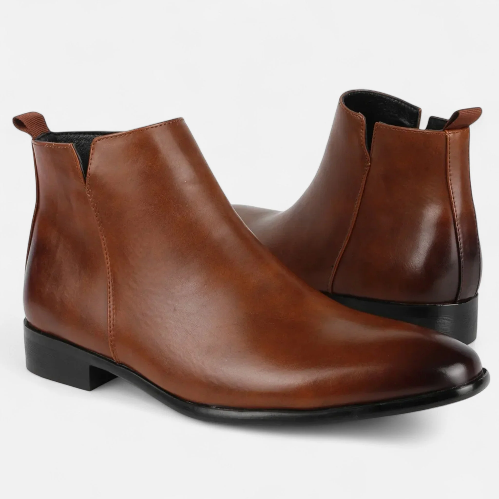 Men’s Square-Toe Chelsea Boots - Image 4