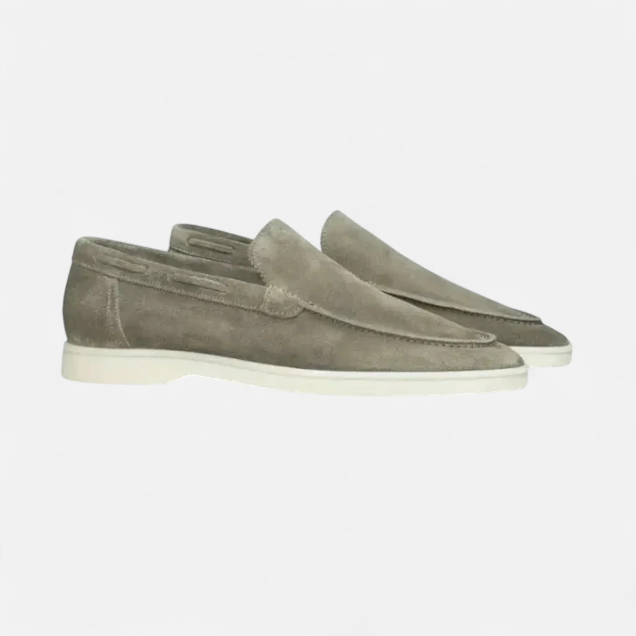 Men’s Suede Loafers Slip-On Dress Shoes - Image 4