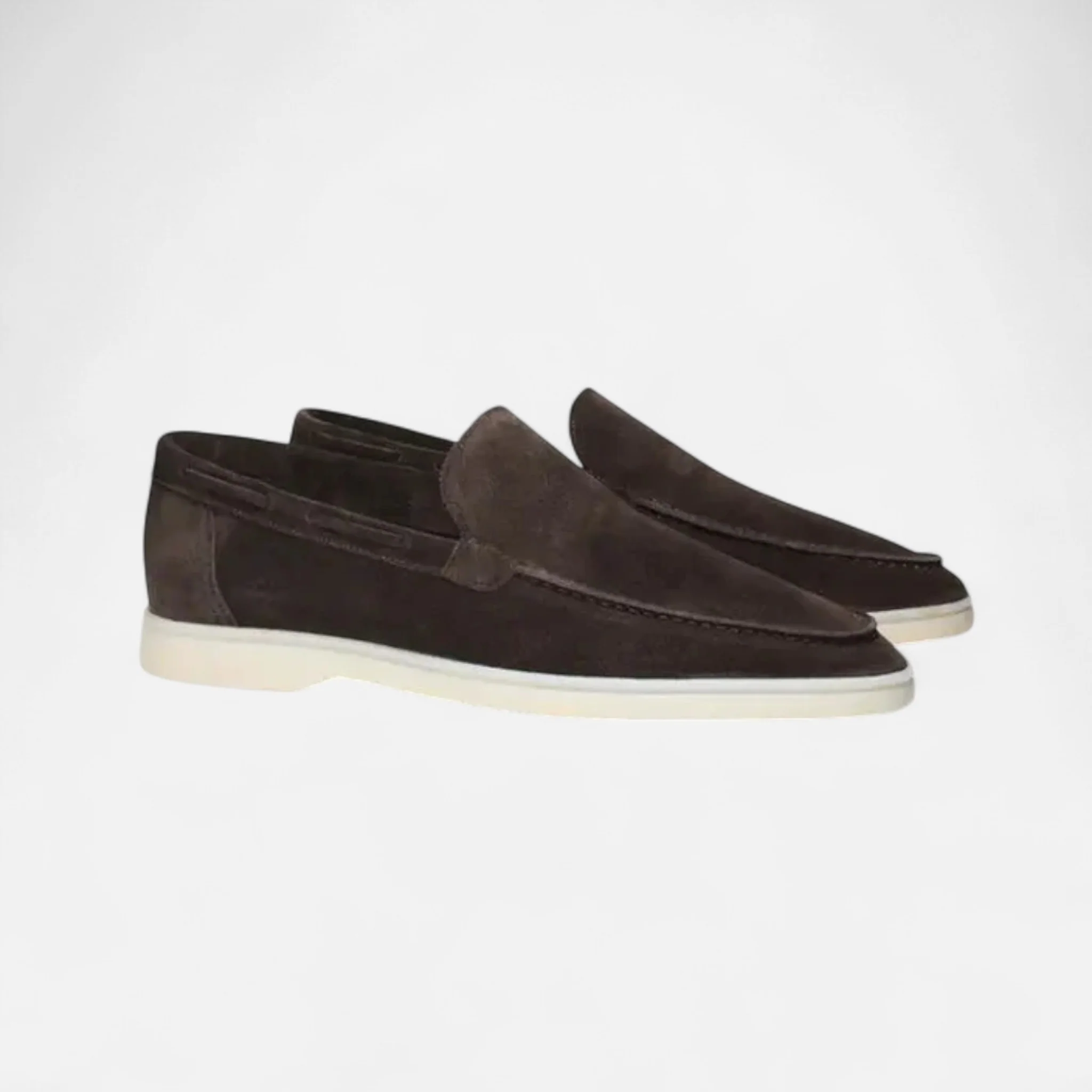 Men’s Suede Loafers Slip-On Dress Shoes - Image 5