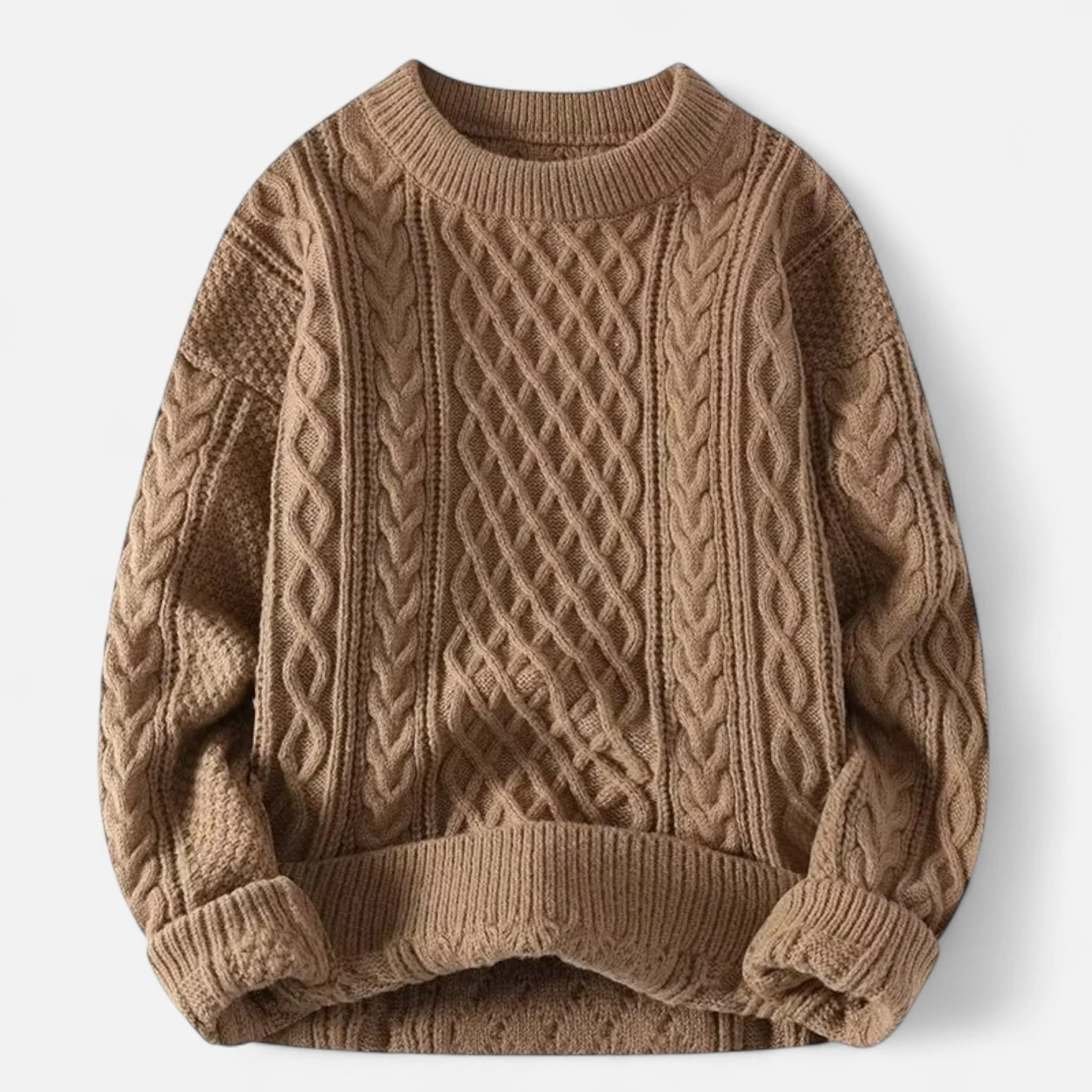 Men's Classic Jumper in Premium Wool - Image 3