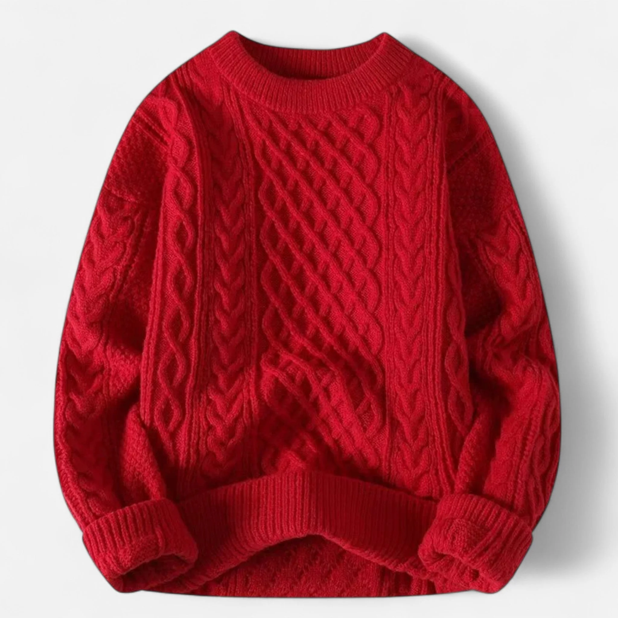 Men's Classic Jumper in Premium Wool - Image 6