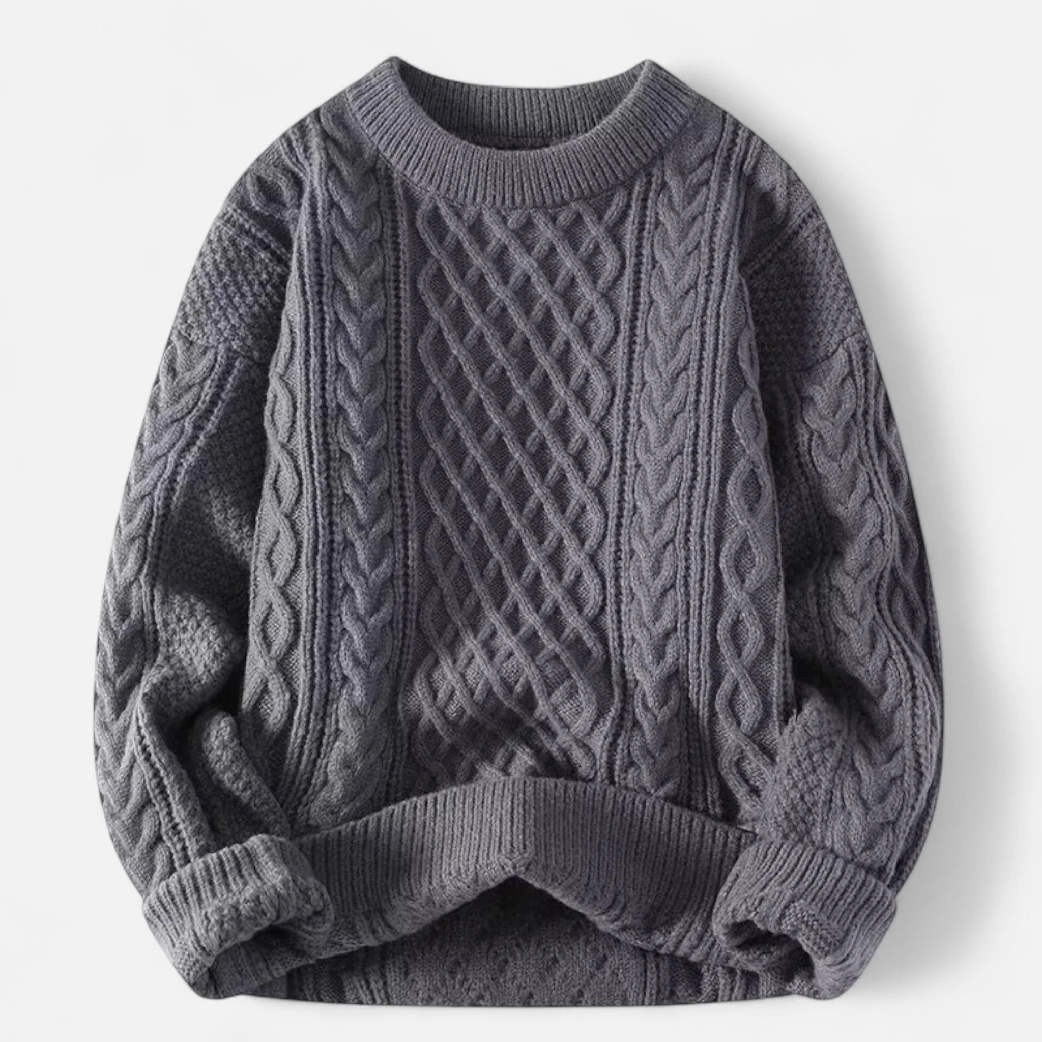 Men's Classic Jumper in Premium Wool - Image 7