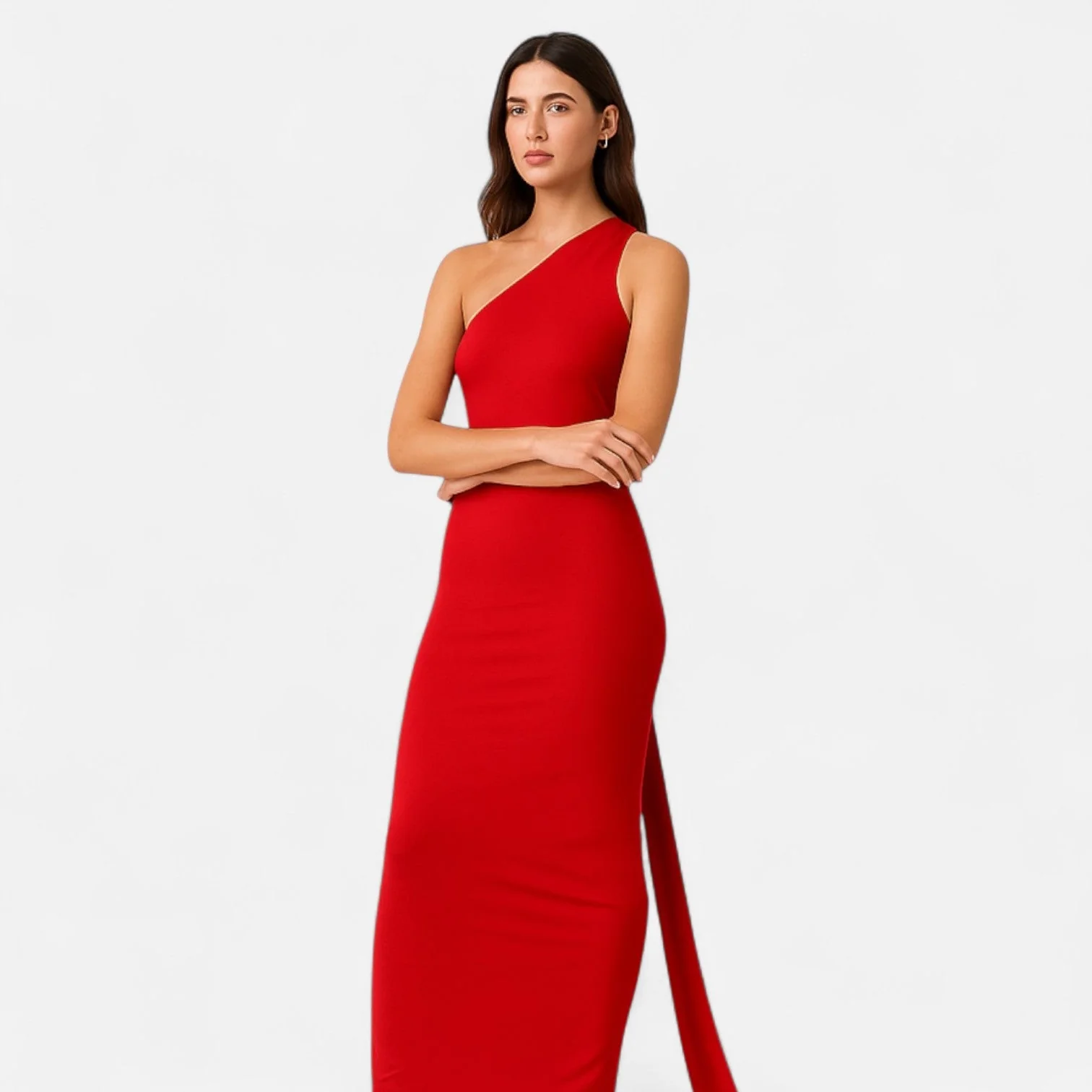 Women’s Backless Scarf-Tie Evening Dress - Image 21