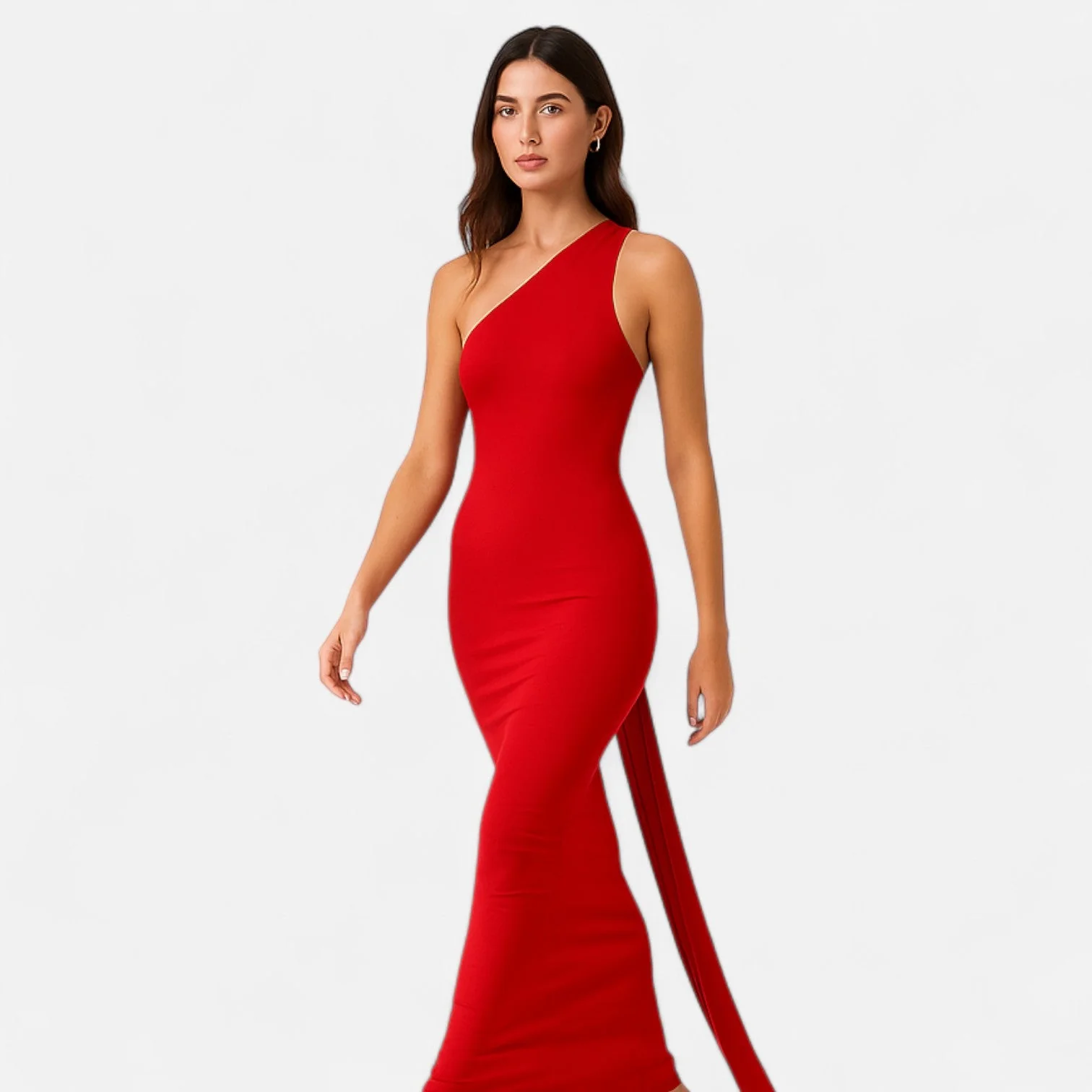 Women’s Backless Scarf-Tie Evening Dress - Image 22