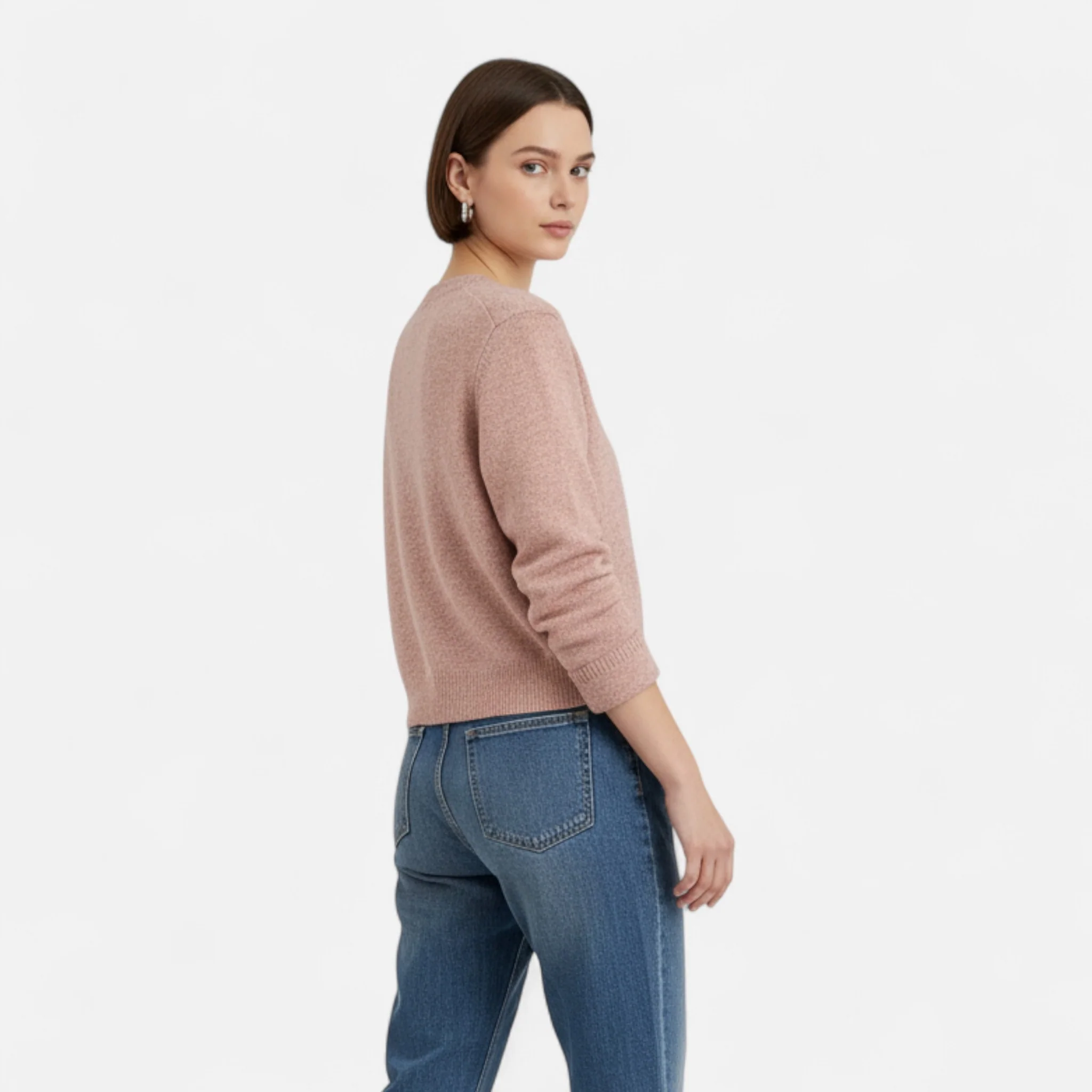 Women’s Button-Front Long Sleeve Cardigan - Image 8