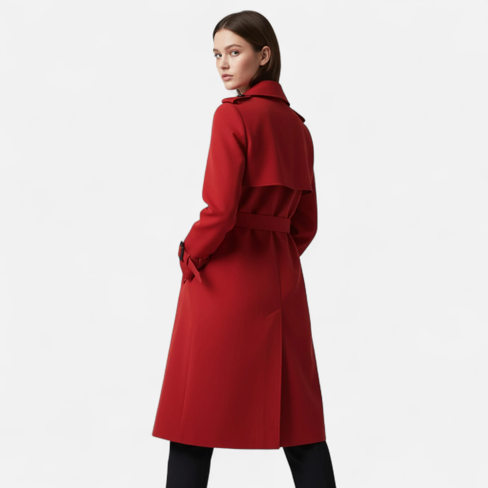 Women’s Classic Trench Coat - Image 7