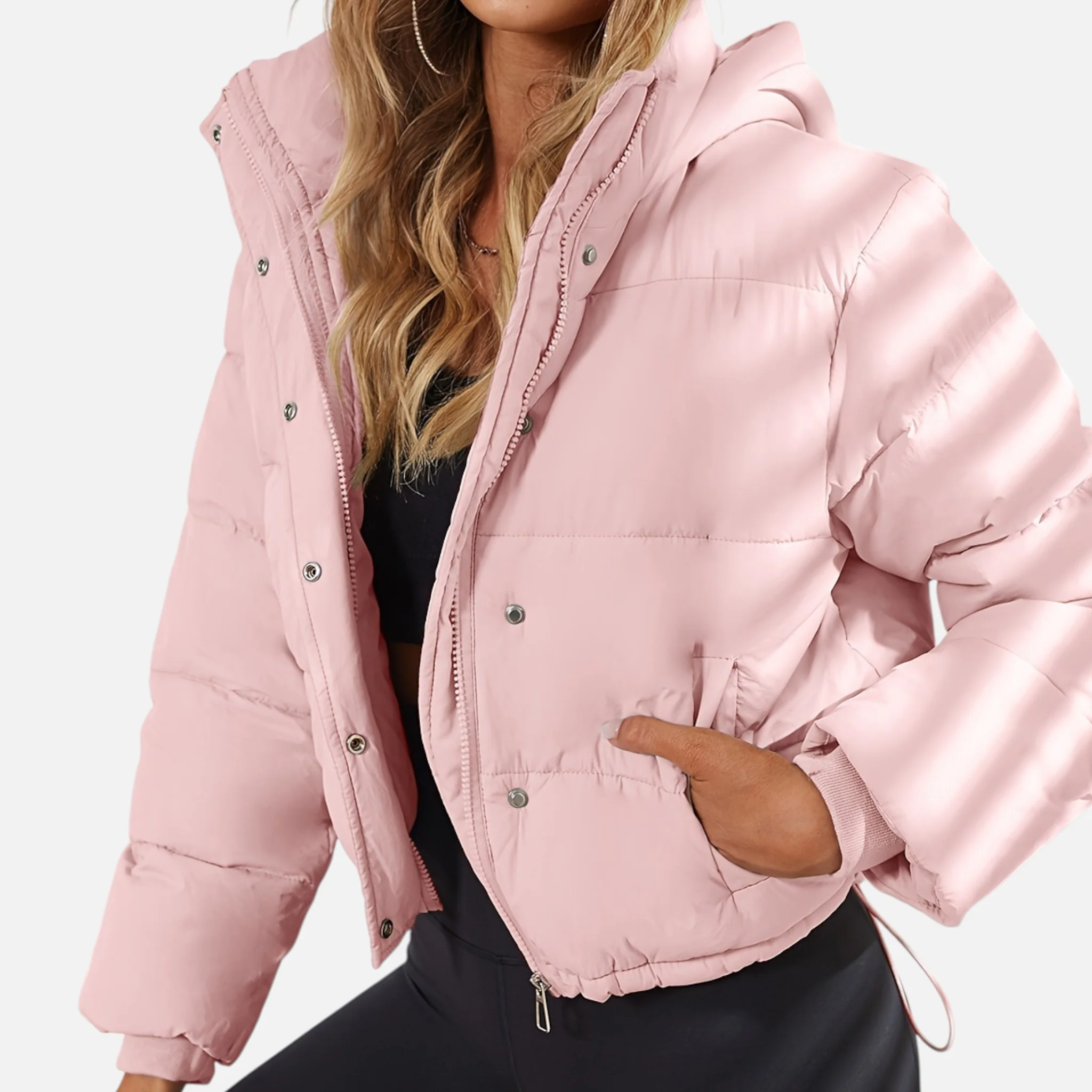 Women’s Cropped Puffer Jacket