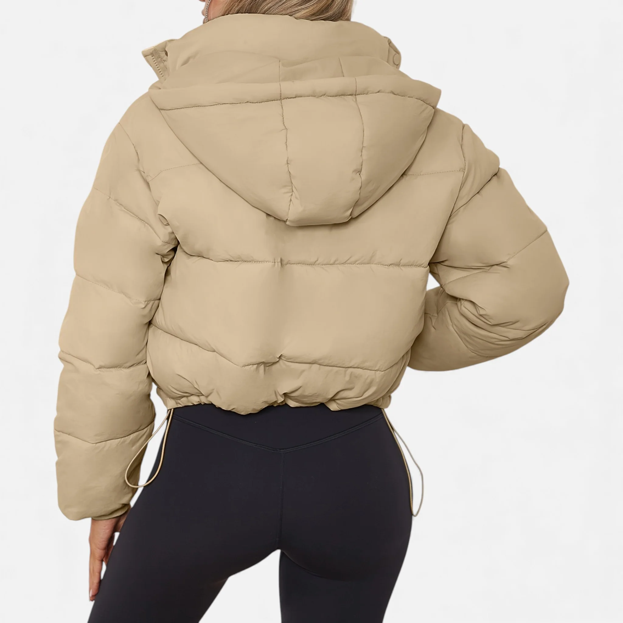 Women’s Cropped Puffer Jacket - Image 25