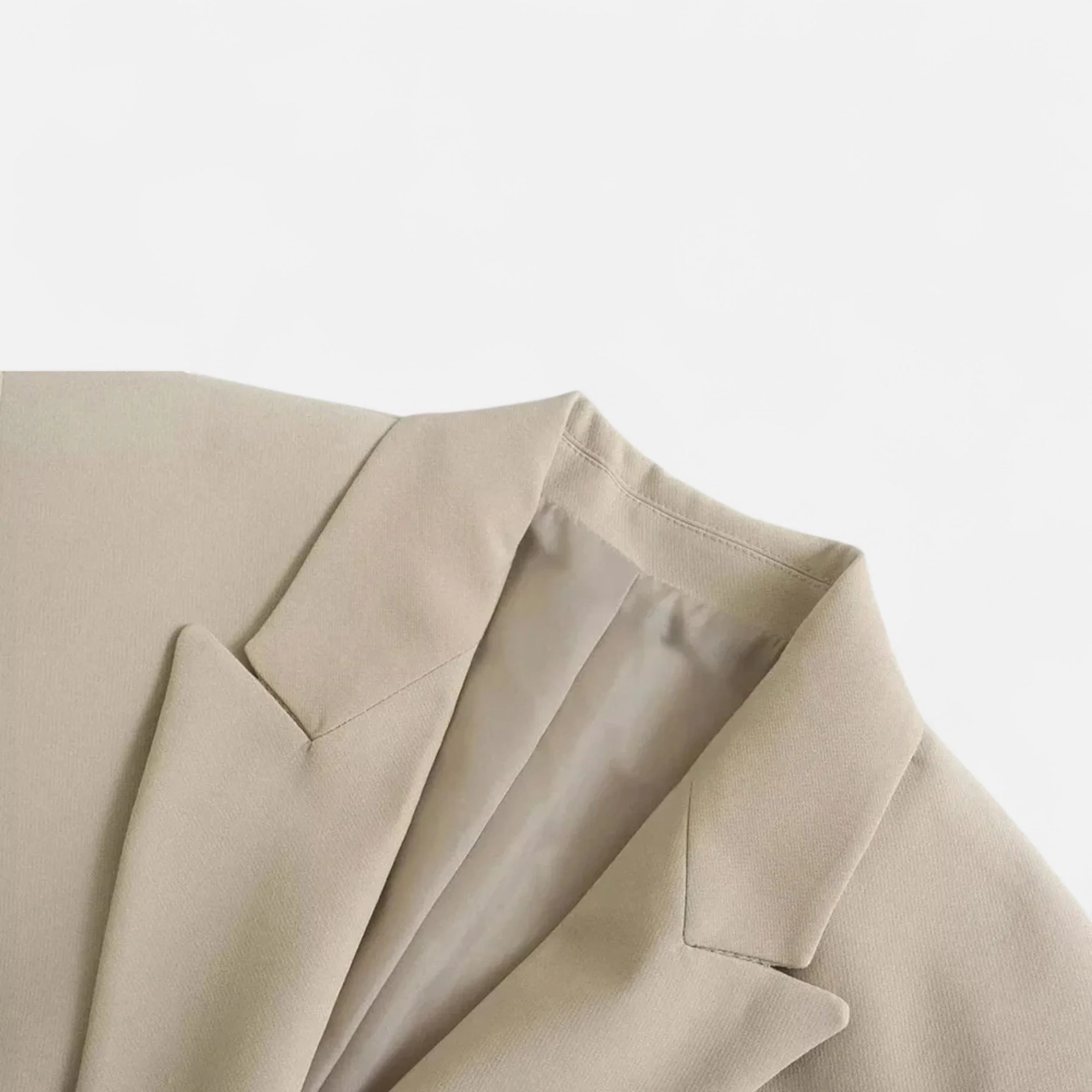 Women’s Double-Breasted Oversized Vintage Blazer - Image 5