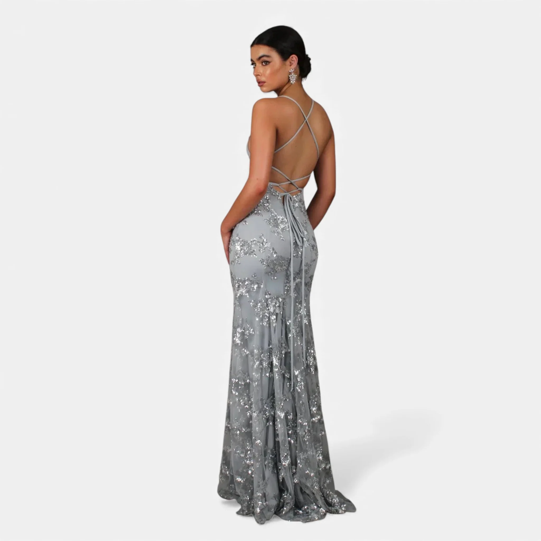 Women’s Elegant Sequin Maxi Dress - Image 6