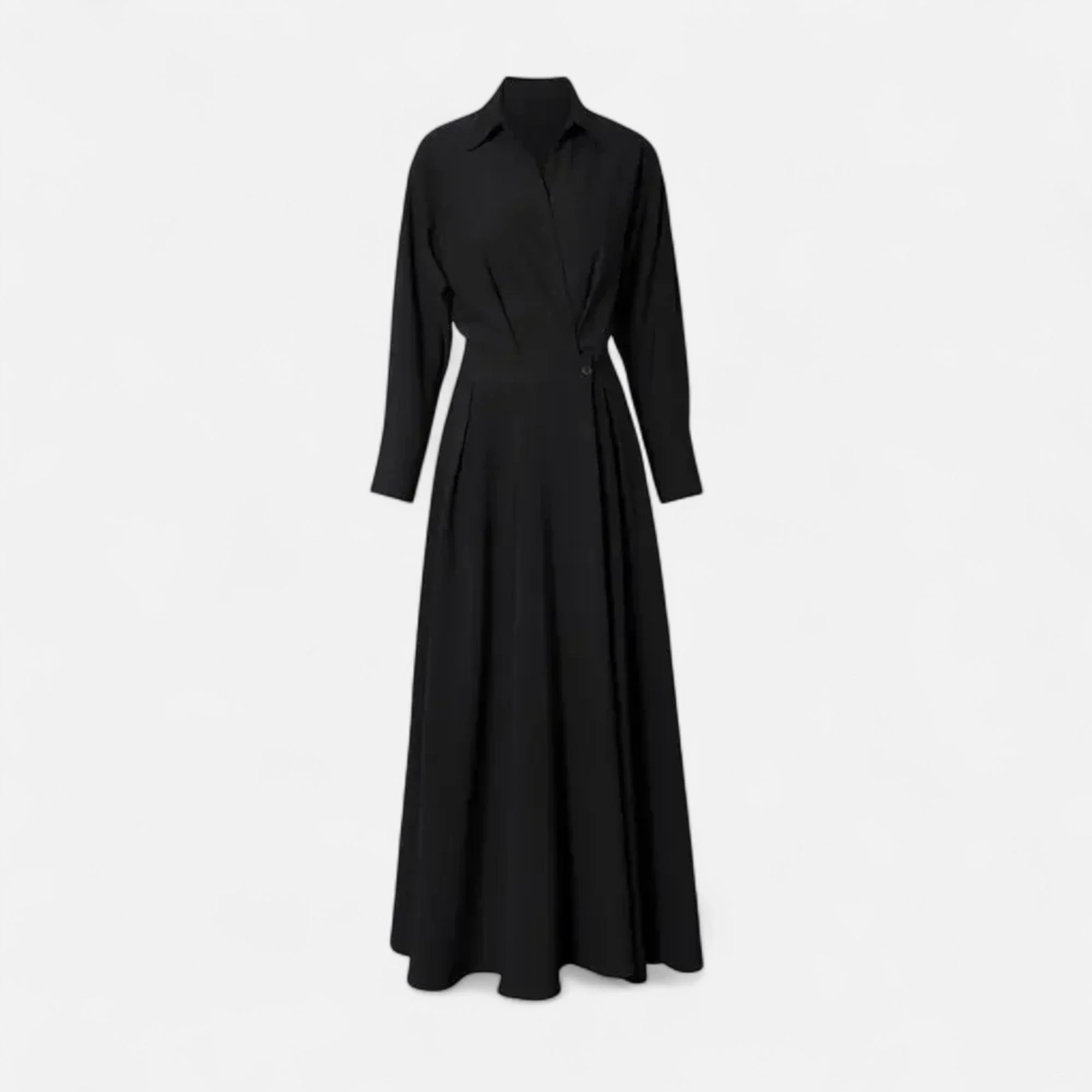 Women’s Long Shirt-Dress in Cotton-Blend - Image 6