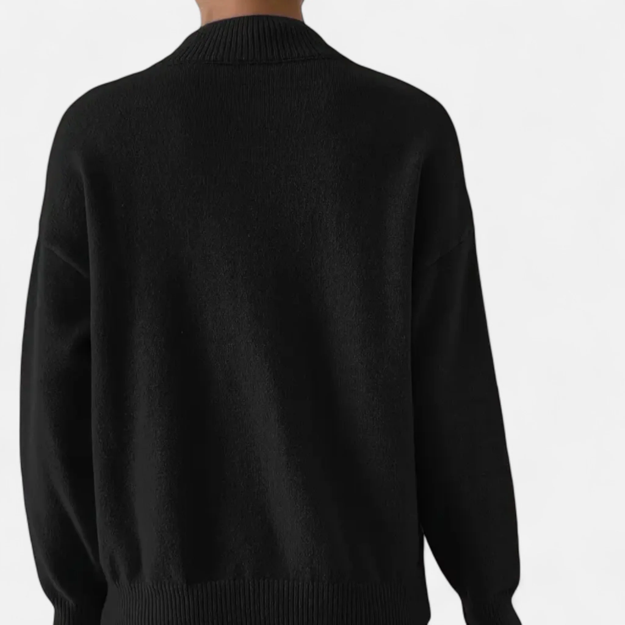 Women’s Mock Neck Long Sleeve Sweater - Image 20