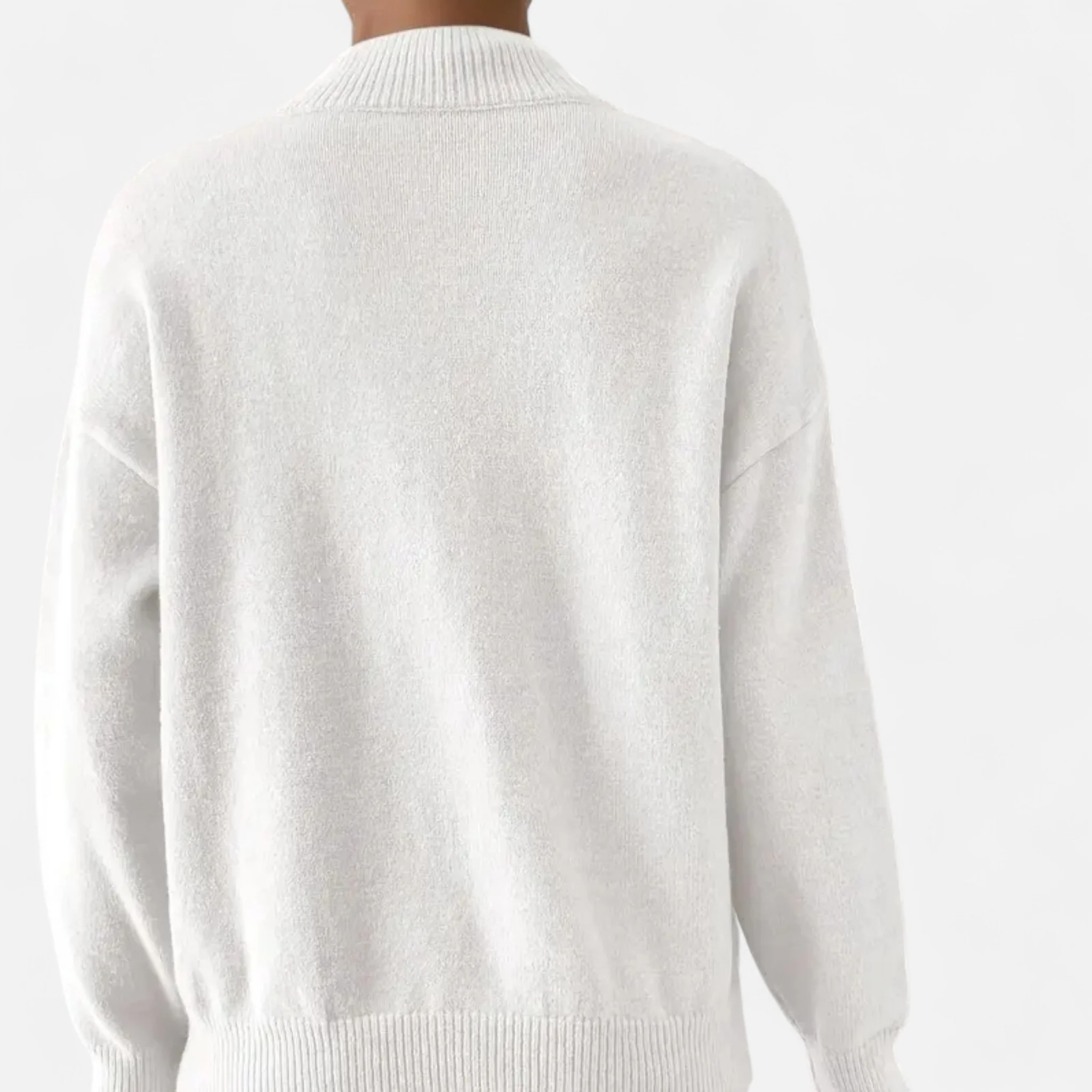 Women’s Mock Neck Long Sleeve Sweater - Image 22
