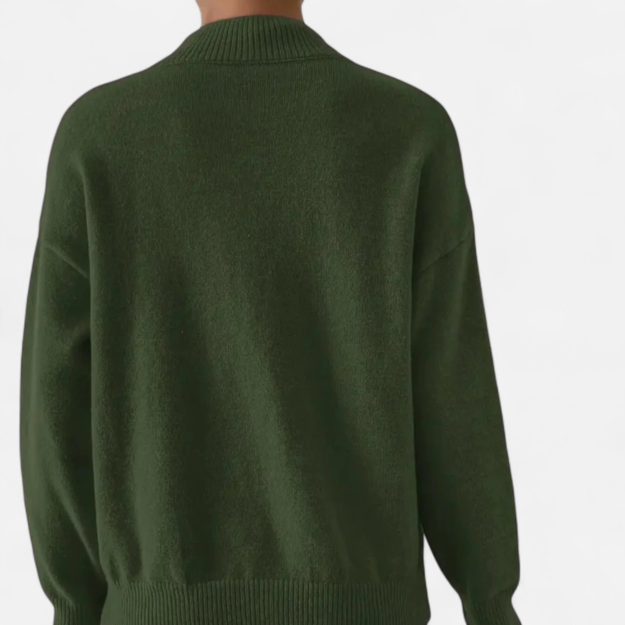 Women’s Mock Neck Long Sleeve Sweater - Image 27