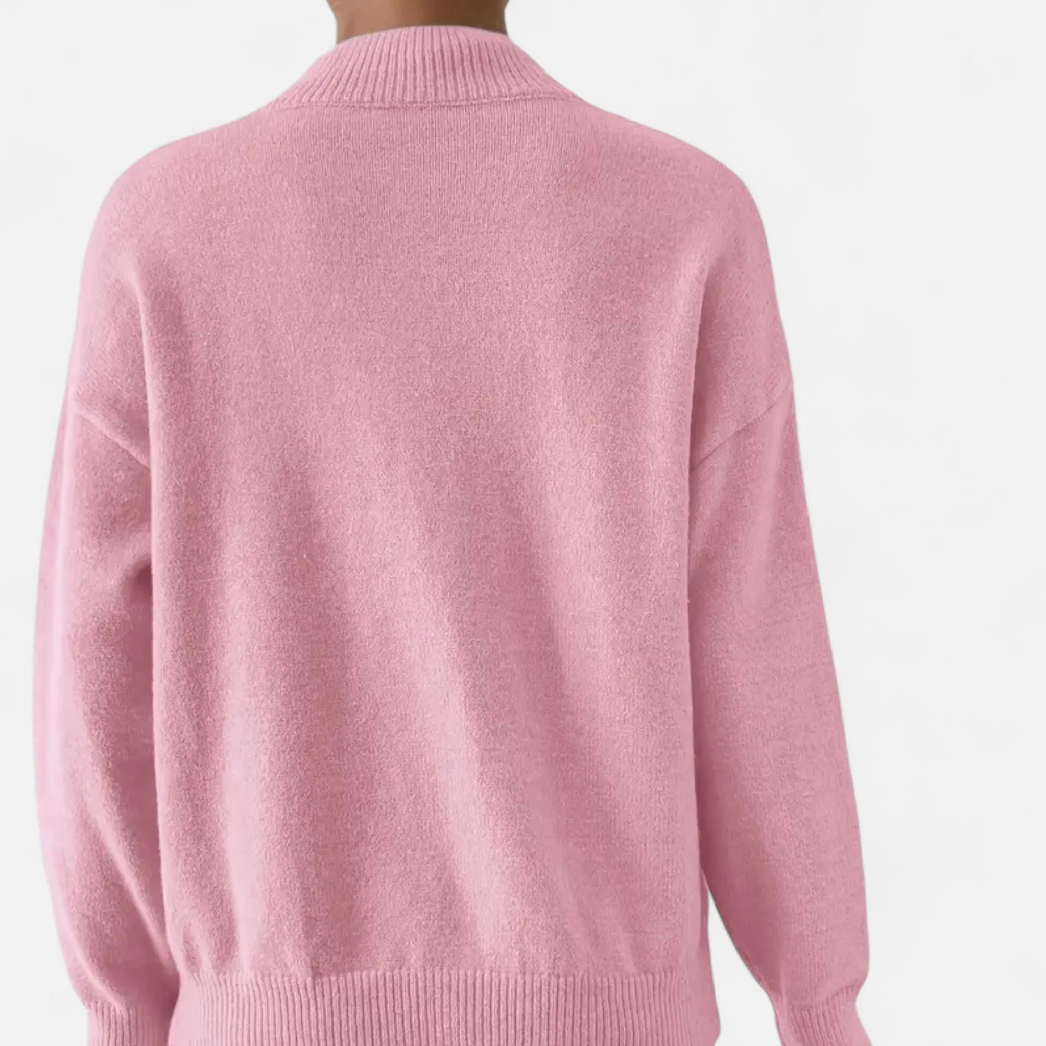 Women’s Mock Neck Long Sleeve Sweater - Image 28