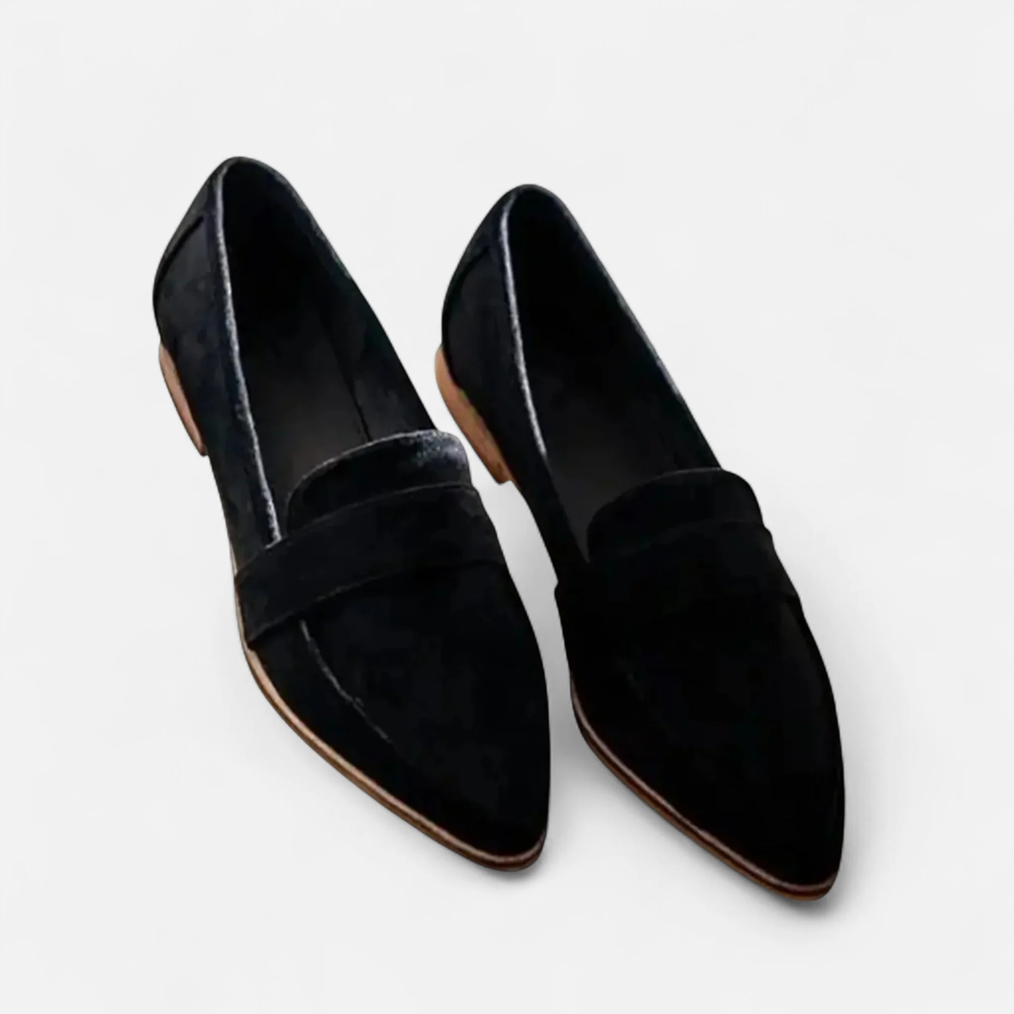 Women’s Retro Pointed-Toe Loafers - Image 3