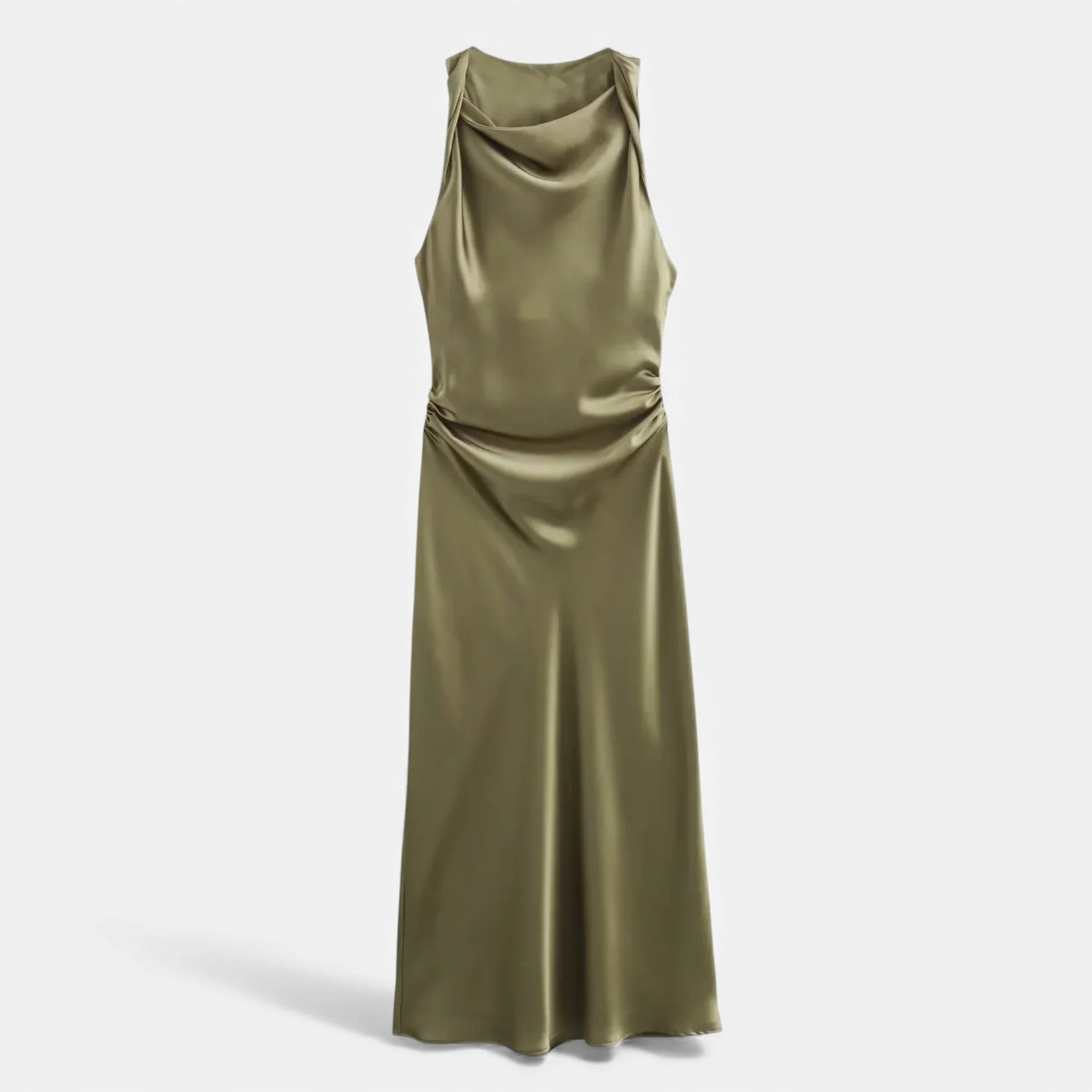 Women’s Satin Maxi Slip Dress