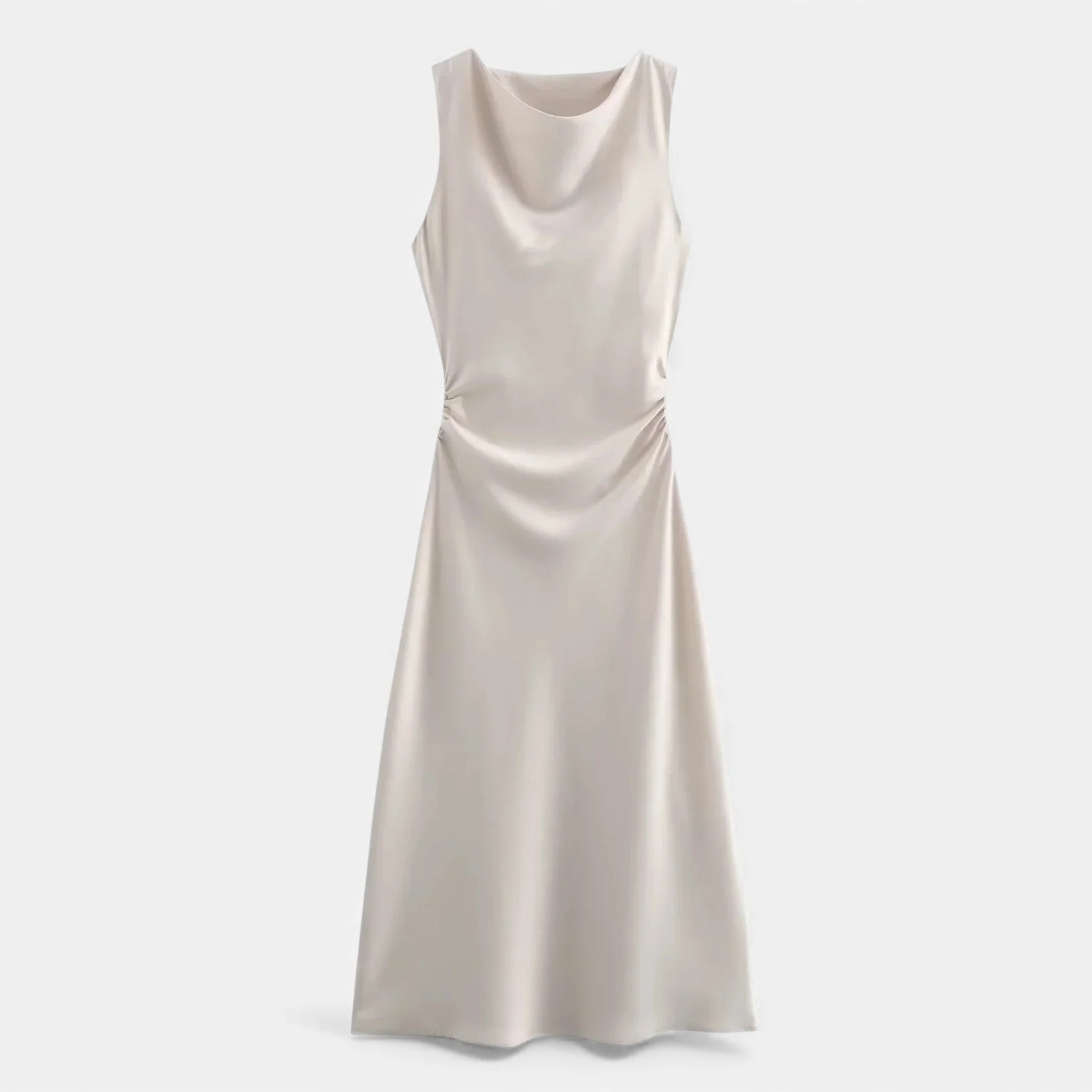 Women’s Satin Maxi Slip Dress - Image 10