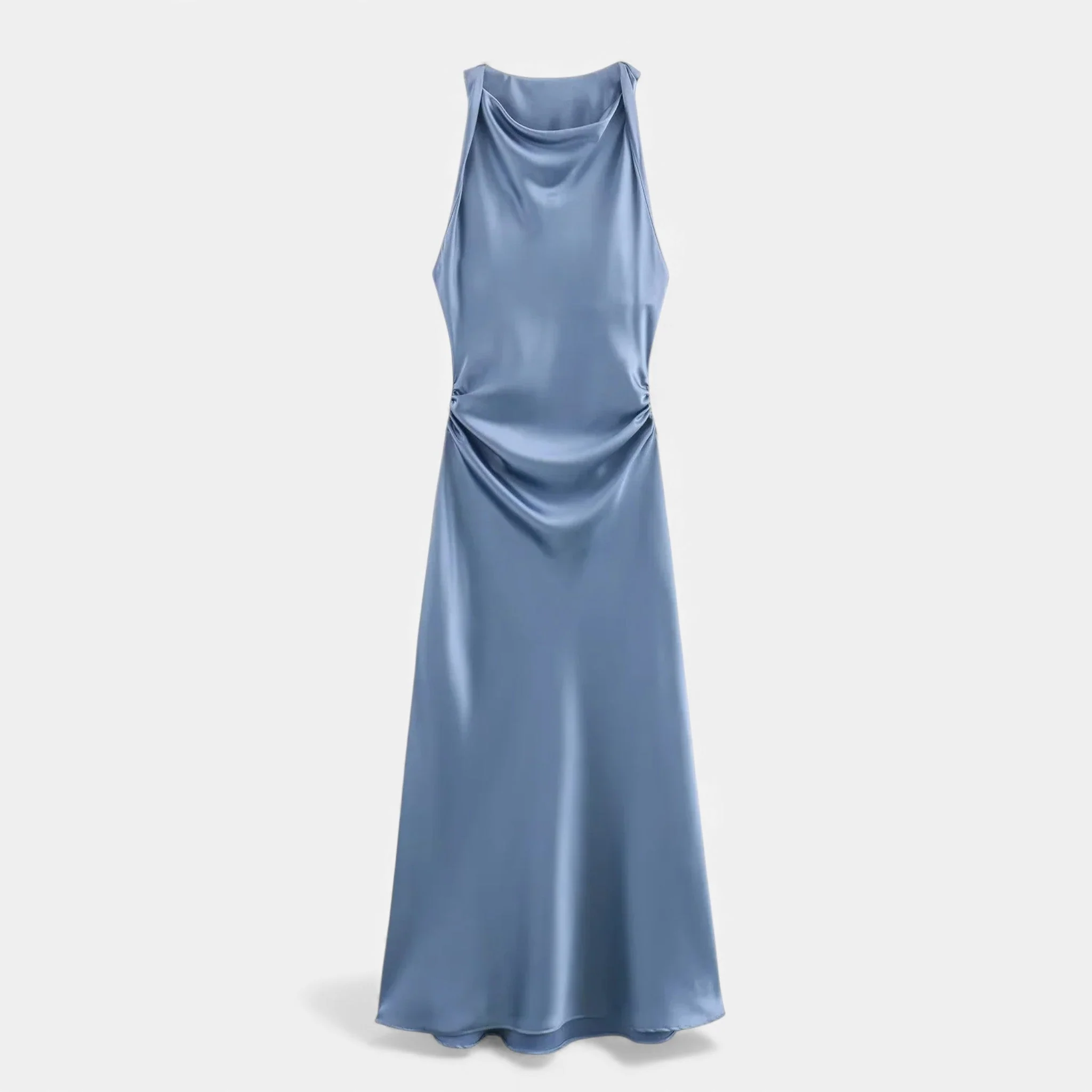 Women’s Satin Maxi Slip Dress - Image 14