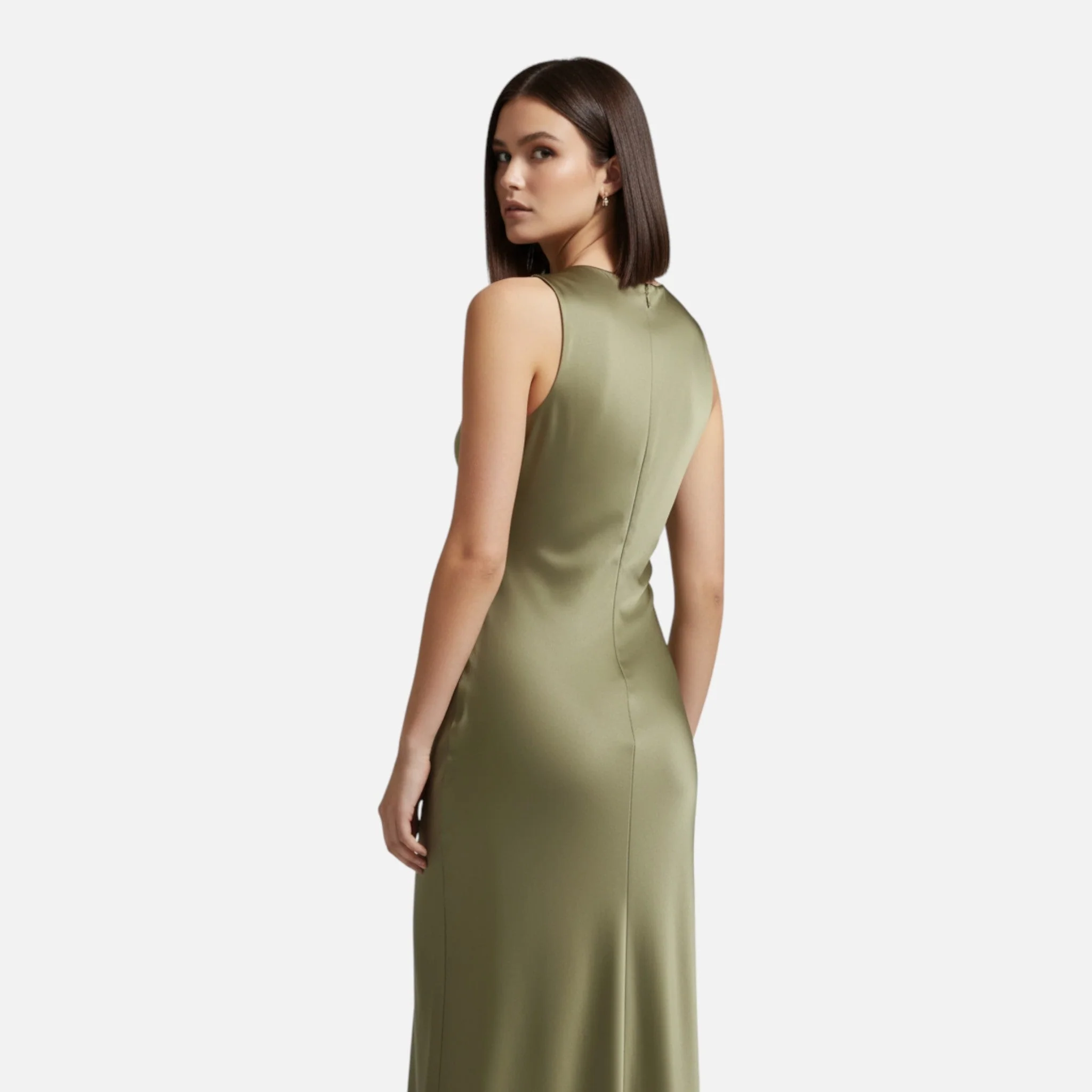 Women’s Satin Maxi Slip Dress - Image 7