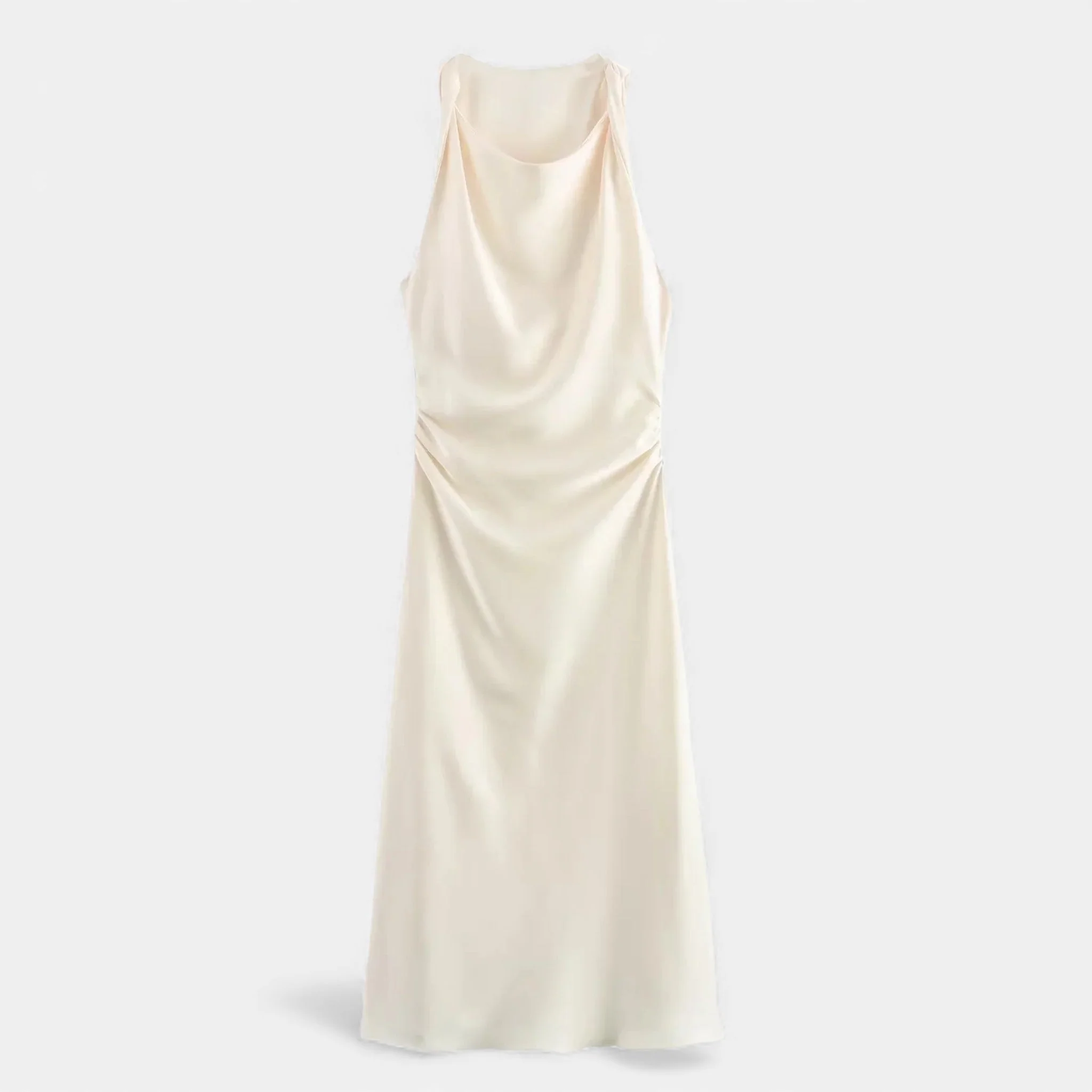 Women’s Satin Maxi Slip Dress - Image 8