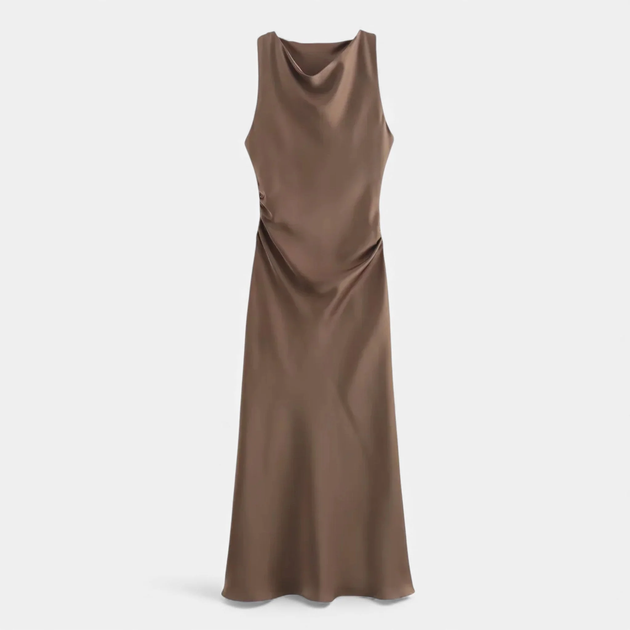 Women’s Satin Maxi Slip Dress - Image 9