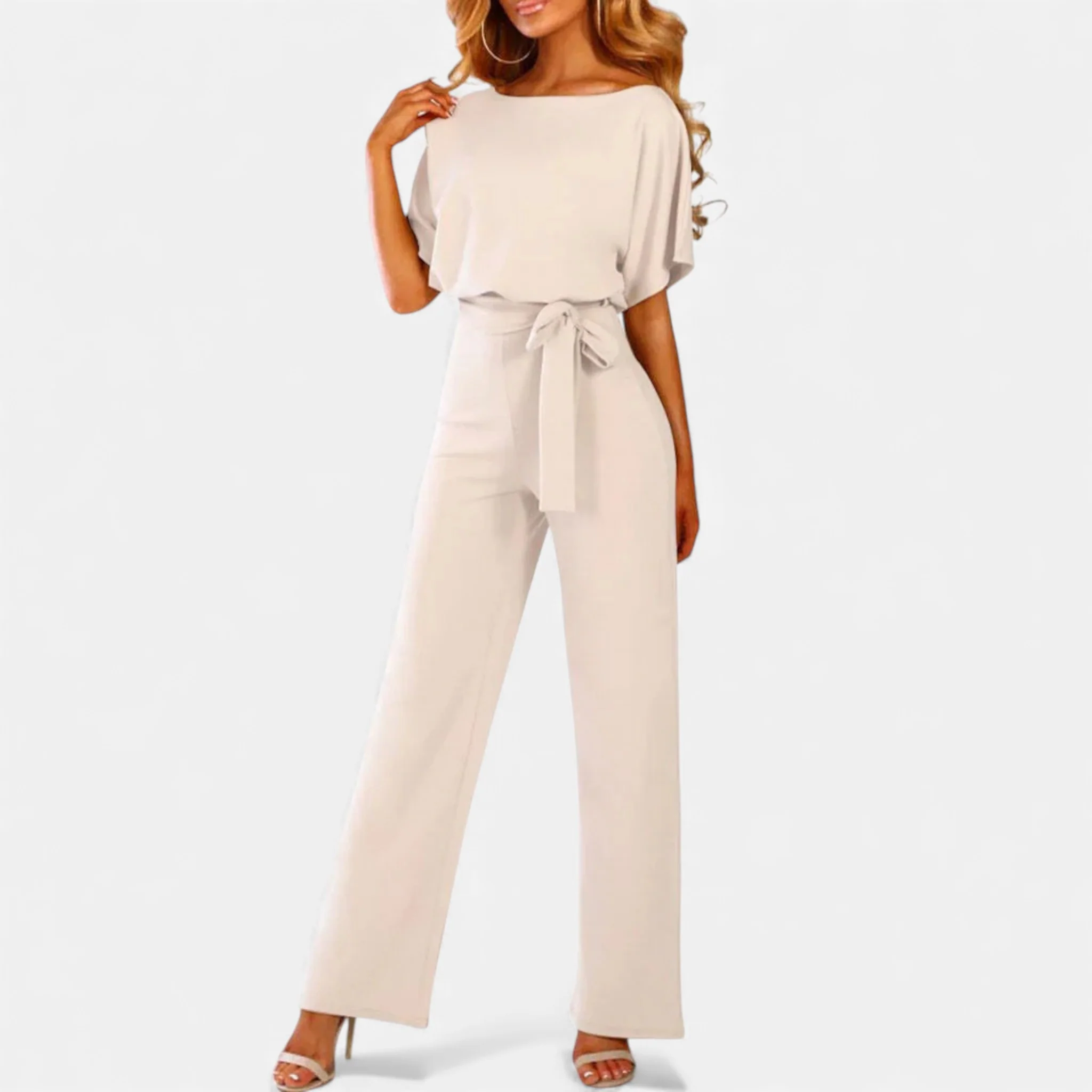Women’s Tailored Wide-Leg Jumpsuit - Image 3
