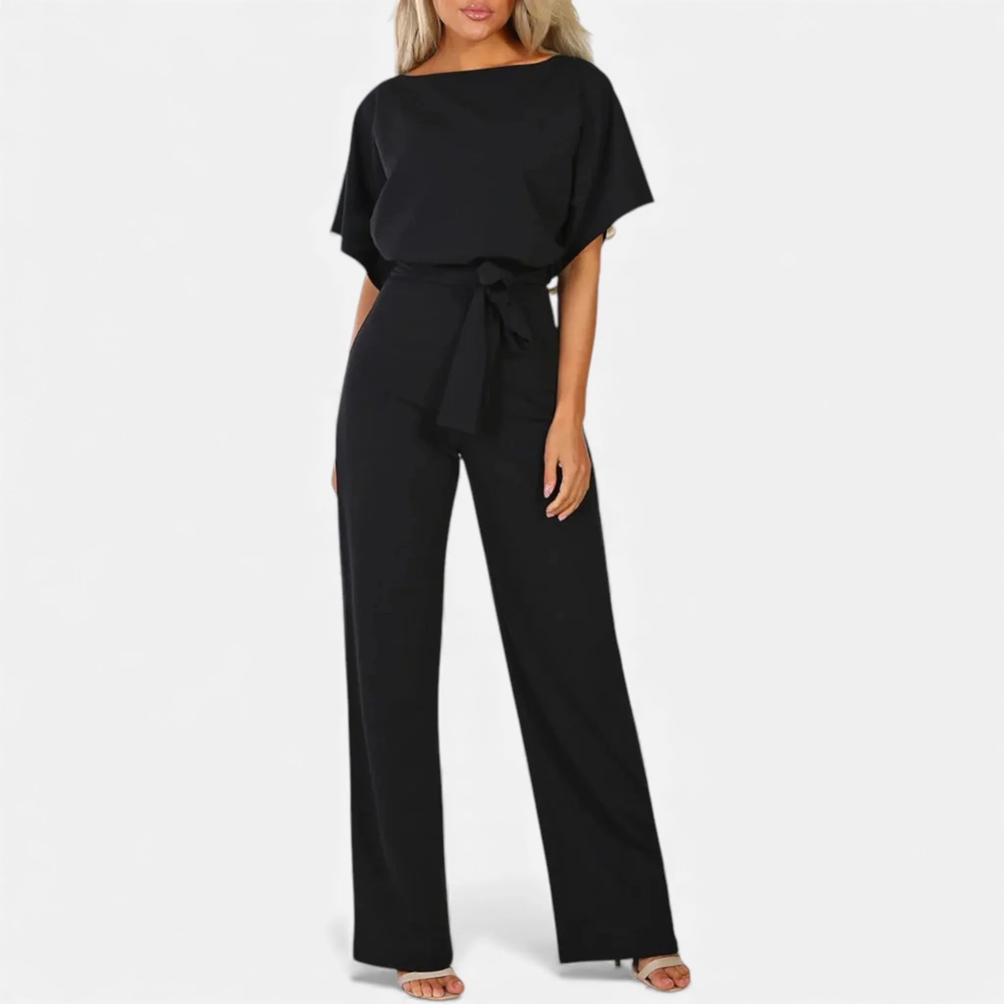 Women’s Tailored Wide-Leg Jumpsuit - Image 4