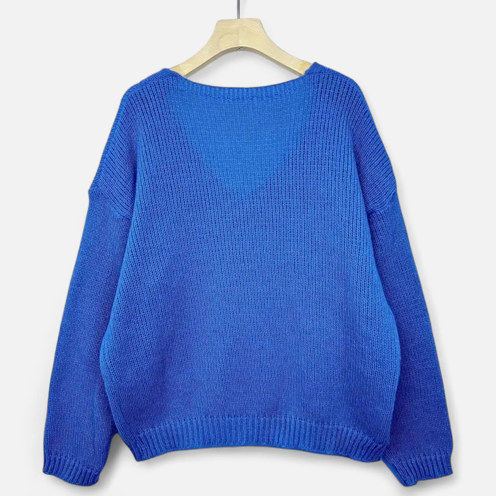 Women’s V-Neck Pullover Sweater - Image 17