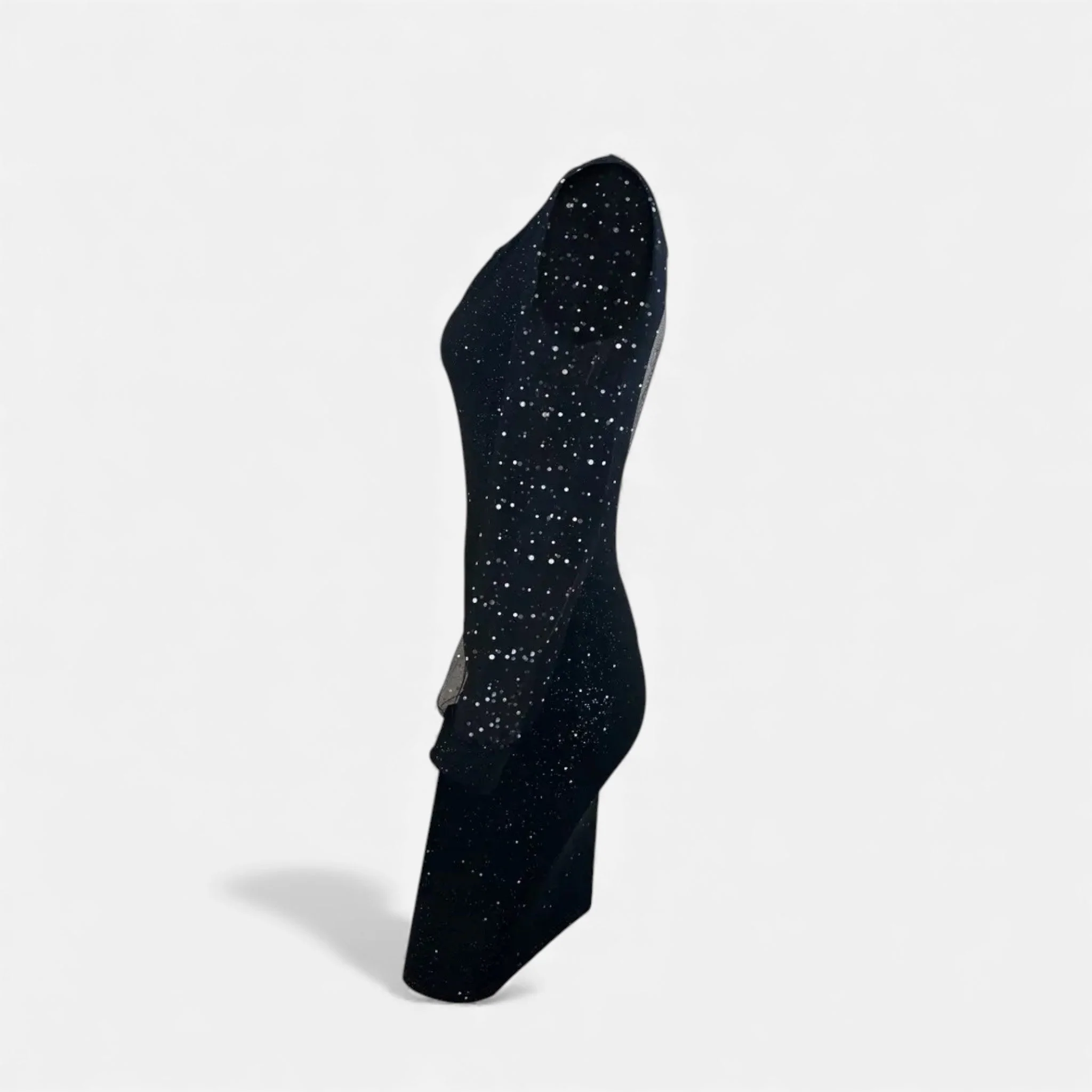 Women’s V-Neck Sequin Mesh Bodycon Stretch Dress - Image 11