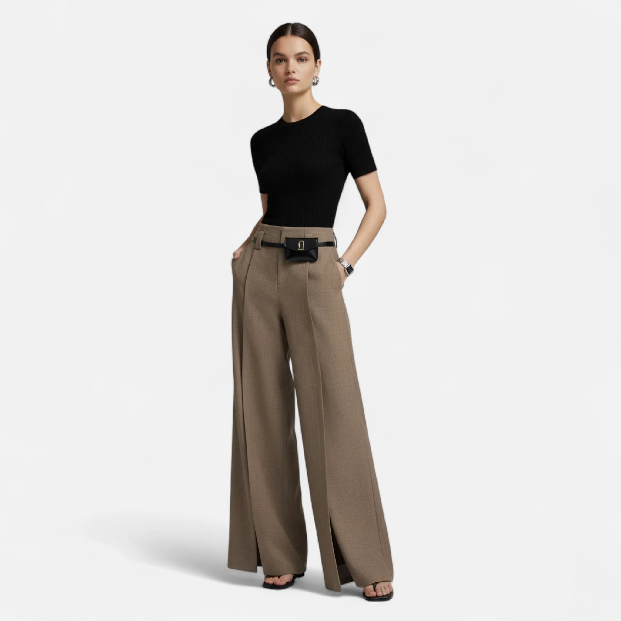 Women’s Wide-Leg Trousers - Image 6