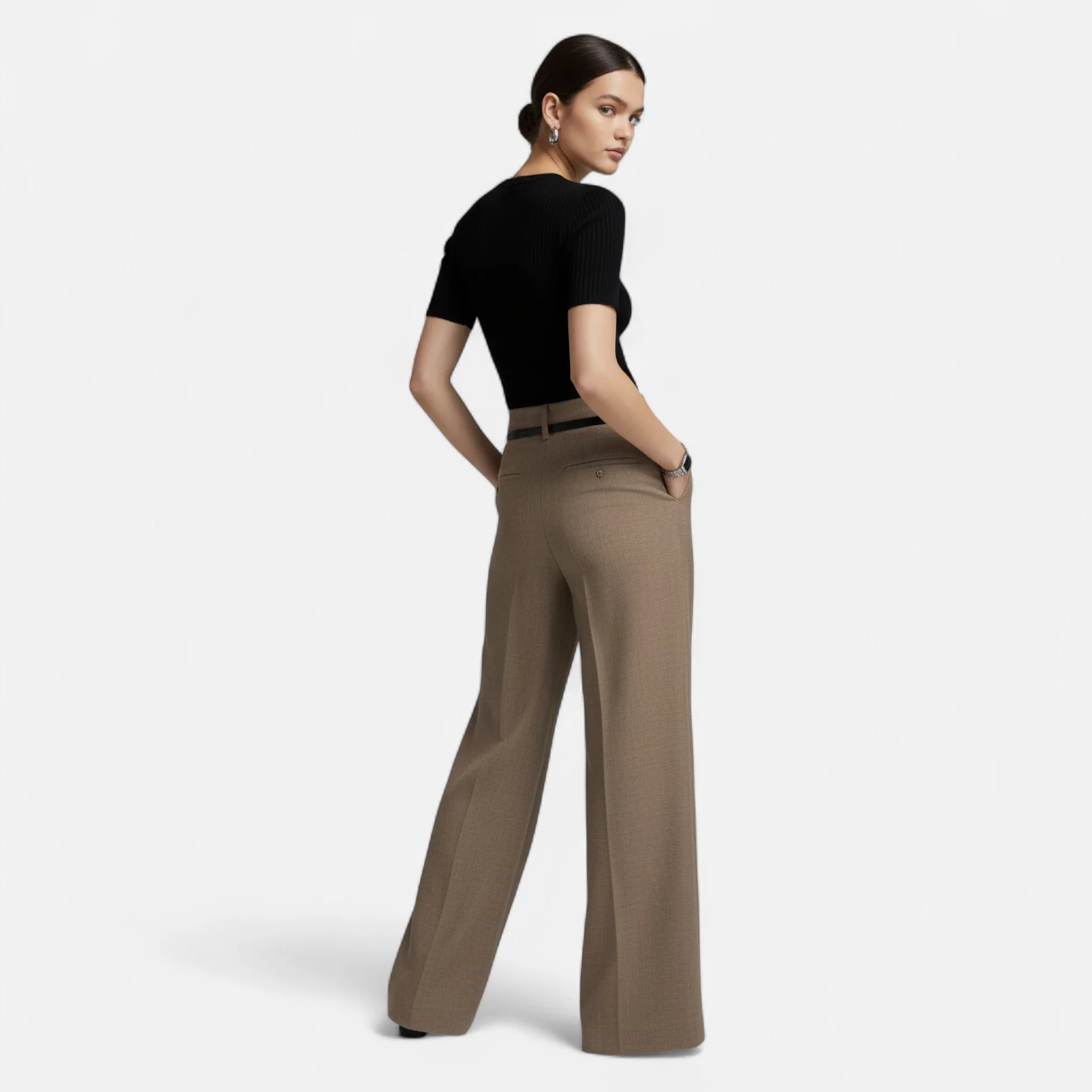 Women’s Wide-Leg Trousers - Image 7