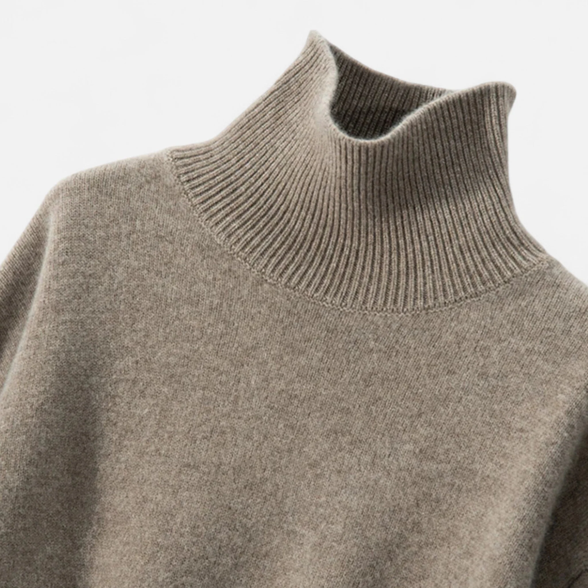 Women's Cashmere Sweater Turtleneck Sweater - Image 9