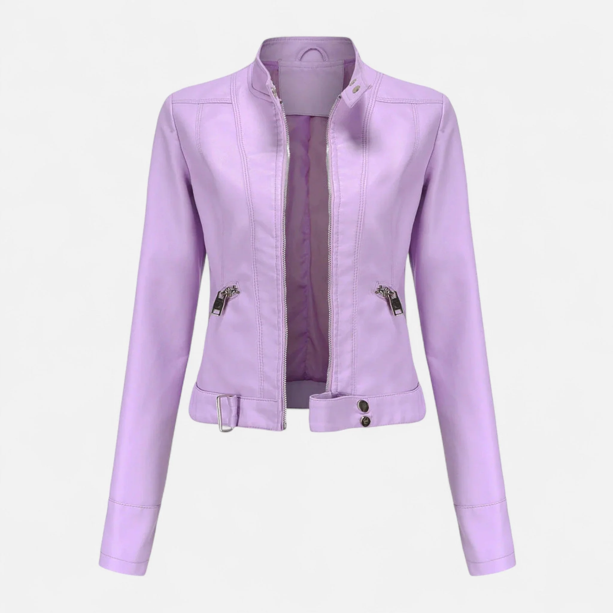 Women's Premium Leather Jacket - Image 4