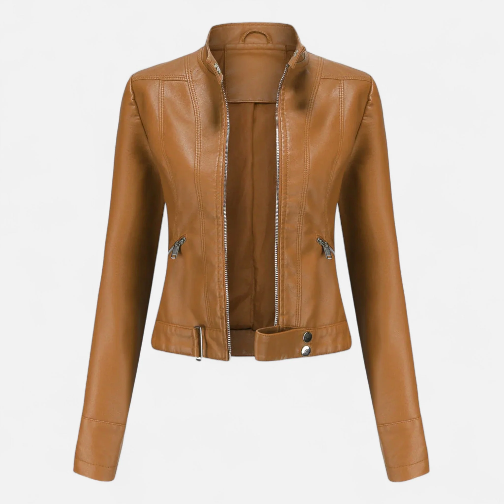 Women's Premium Leather Jacket - Image 7
